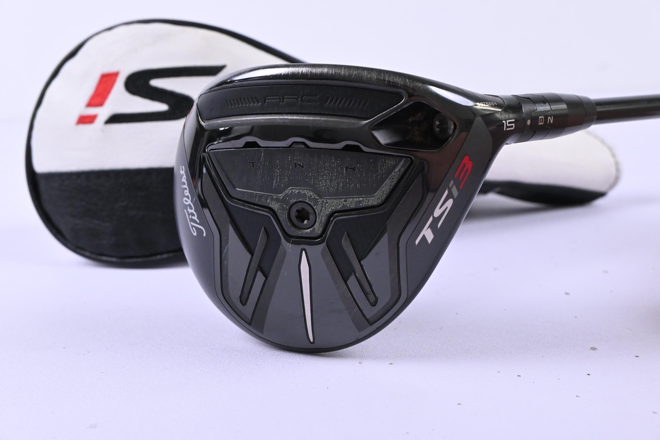 Titleist TSi3 #3 Wood / 15 Degree / Stiff Flex Tensei AV Raw White 75 Shaft