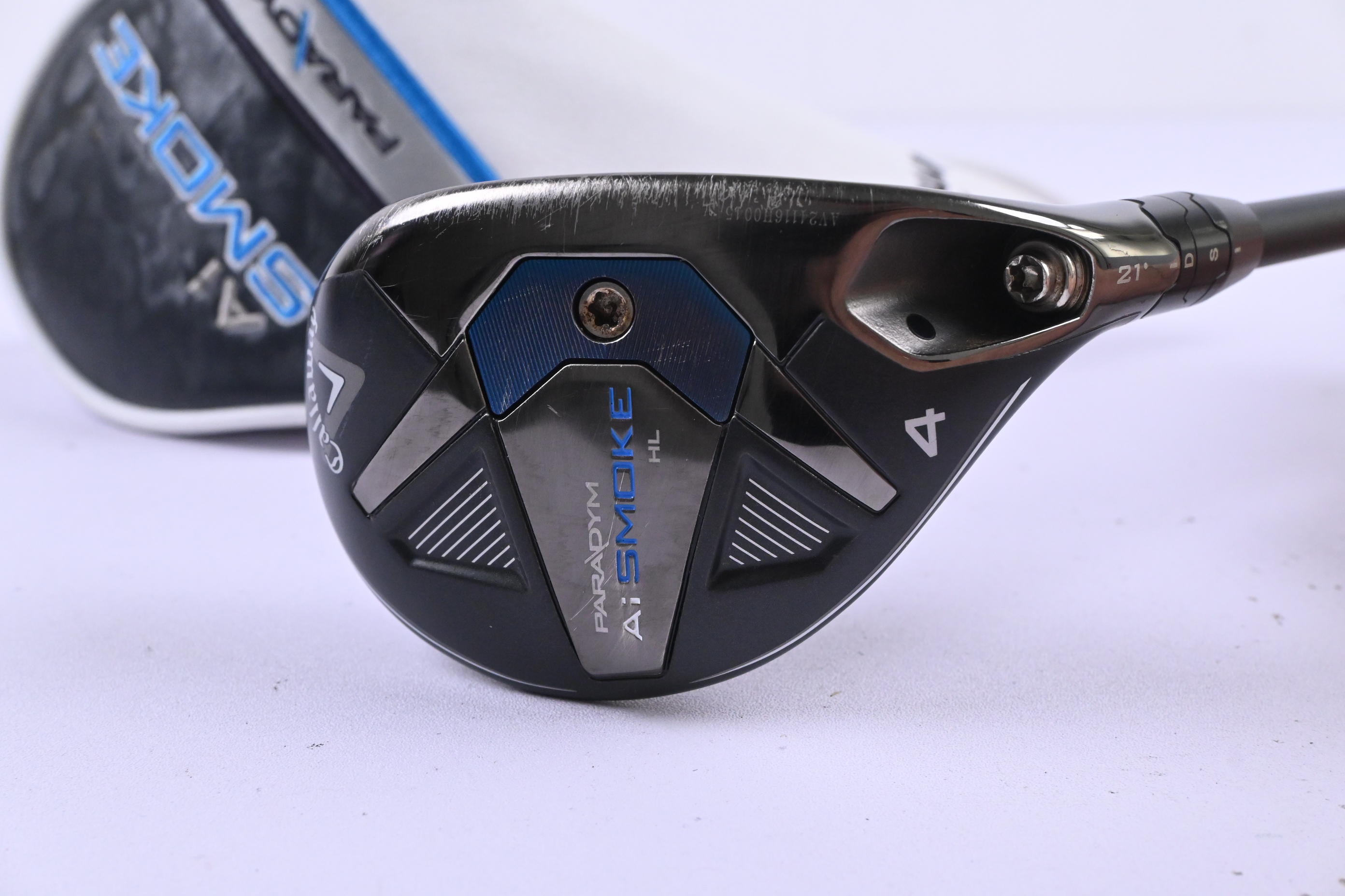 Callaway Paradym Ai Smoke HL #4 Hybrid / 21 Degree / Senior Flex Cypher 50 Shaft