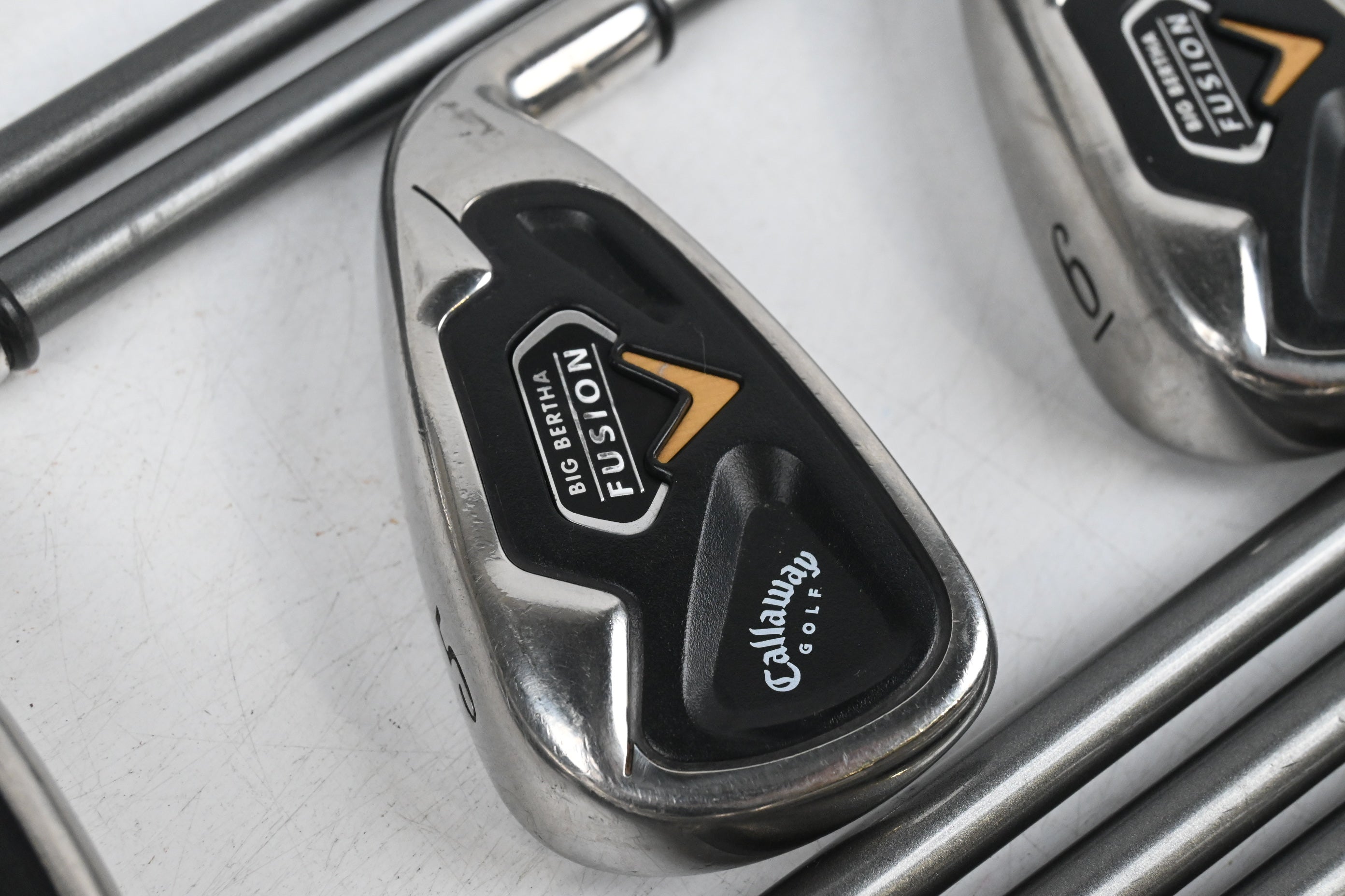 Callaway Big Bertha Fusion Irons / 3-PW / Firm Flex RCH System 75i Shafts