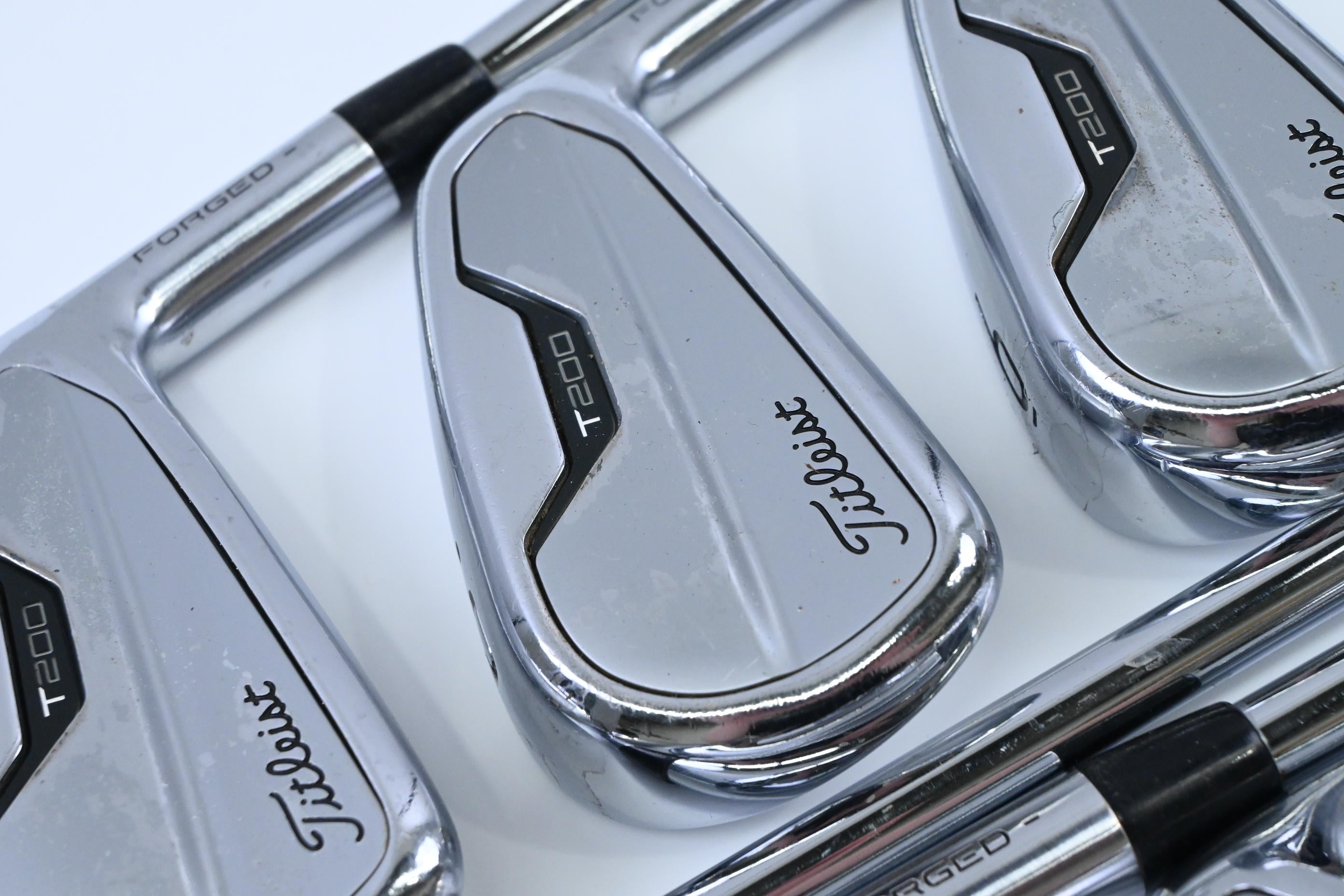 Titleist T200 2021 Irons / 4-PW / Stiff Flex AMT Red S300 Shafts