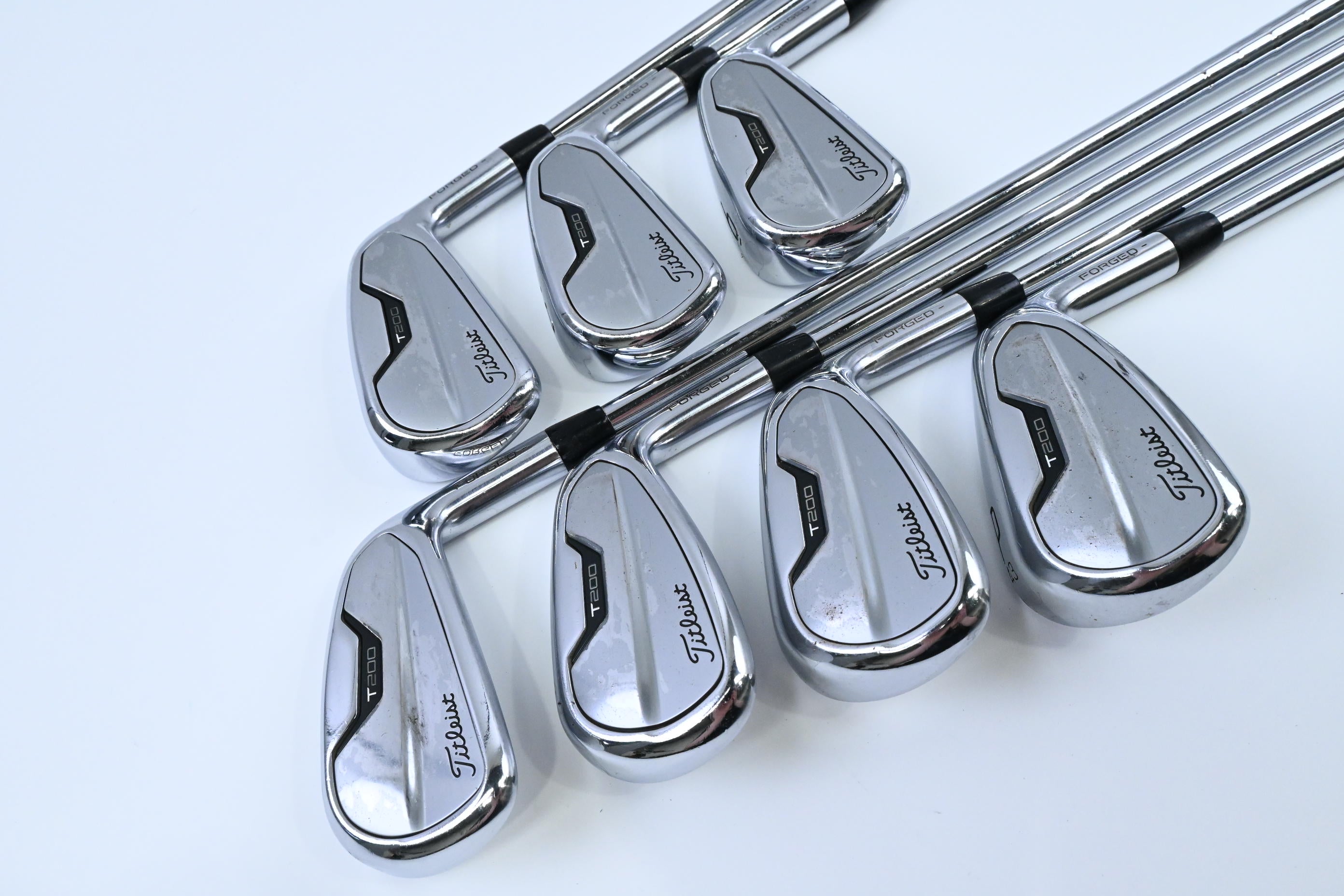 Titleist T200 2021 Irons / 4-PW / Stiff Flex AMT Red S300 Shafts