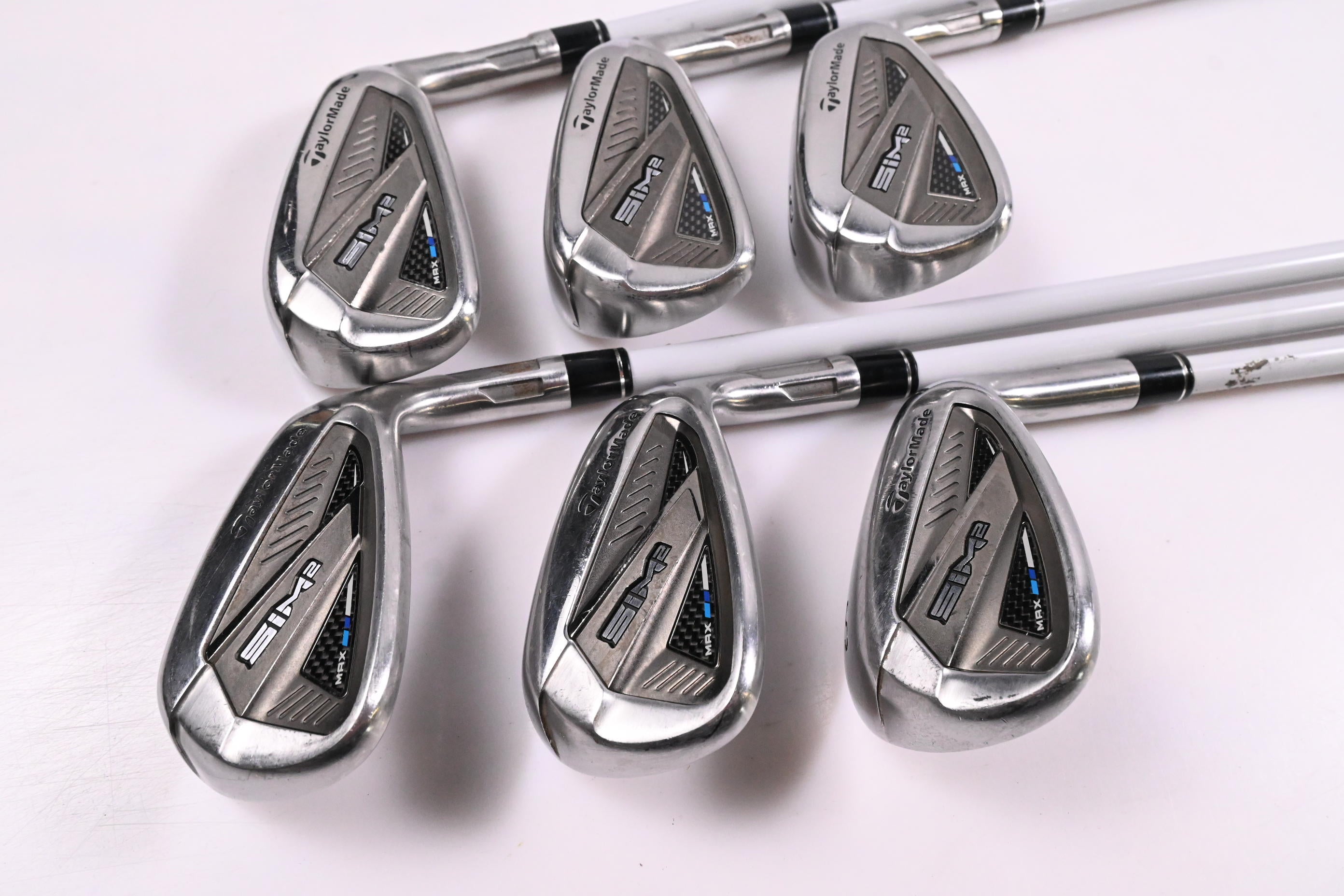 Ladies Taylormade SIM2 Max Irons / 6-PW+SW / Ladies Flex Aldila NV 45 Shafts