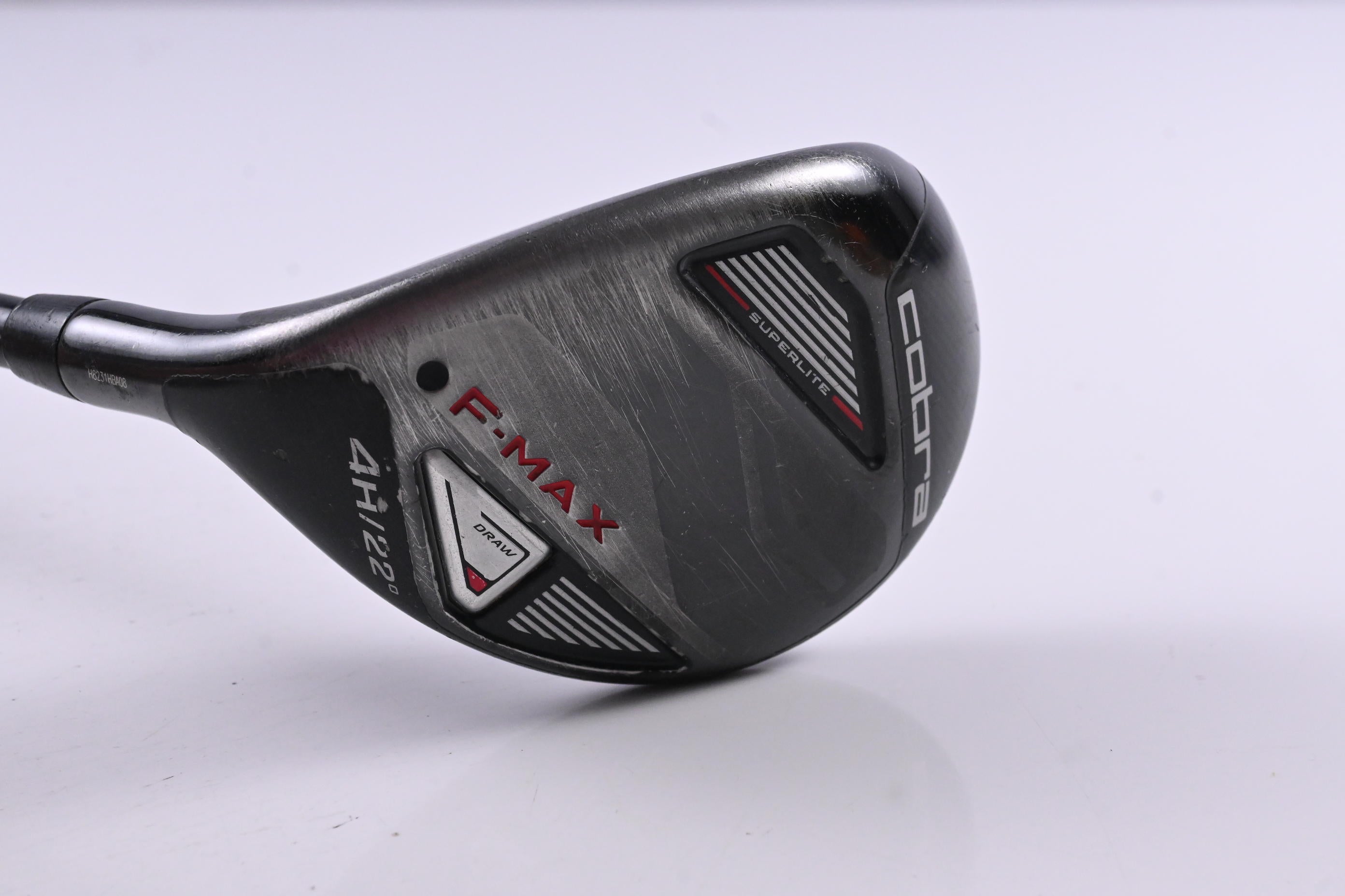 Left Hand Cobra F-Max #4 Hybrid / 22 Degree / Regular Flex Cobra Super Lite 55