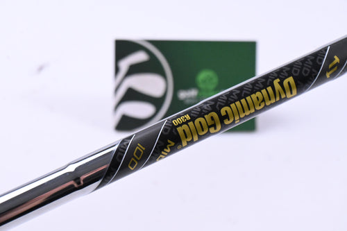 Left Hand Mizuno Pro 245 #7 Iron / Regular Flex Dynamic Gold Mid R300 100