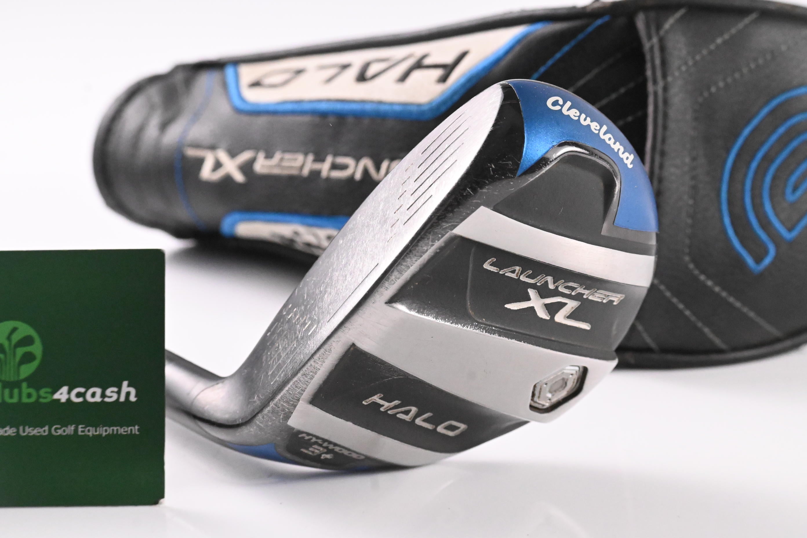 Left Hand Cleveland Halo XL Hy-Wood #3+ Hybrid / 17 Degree / Stiff Flex Cypher
