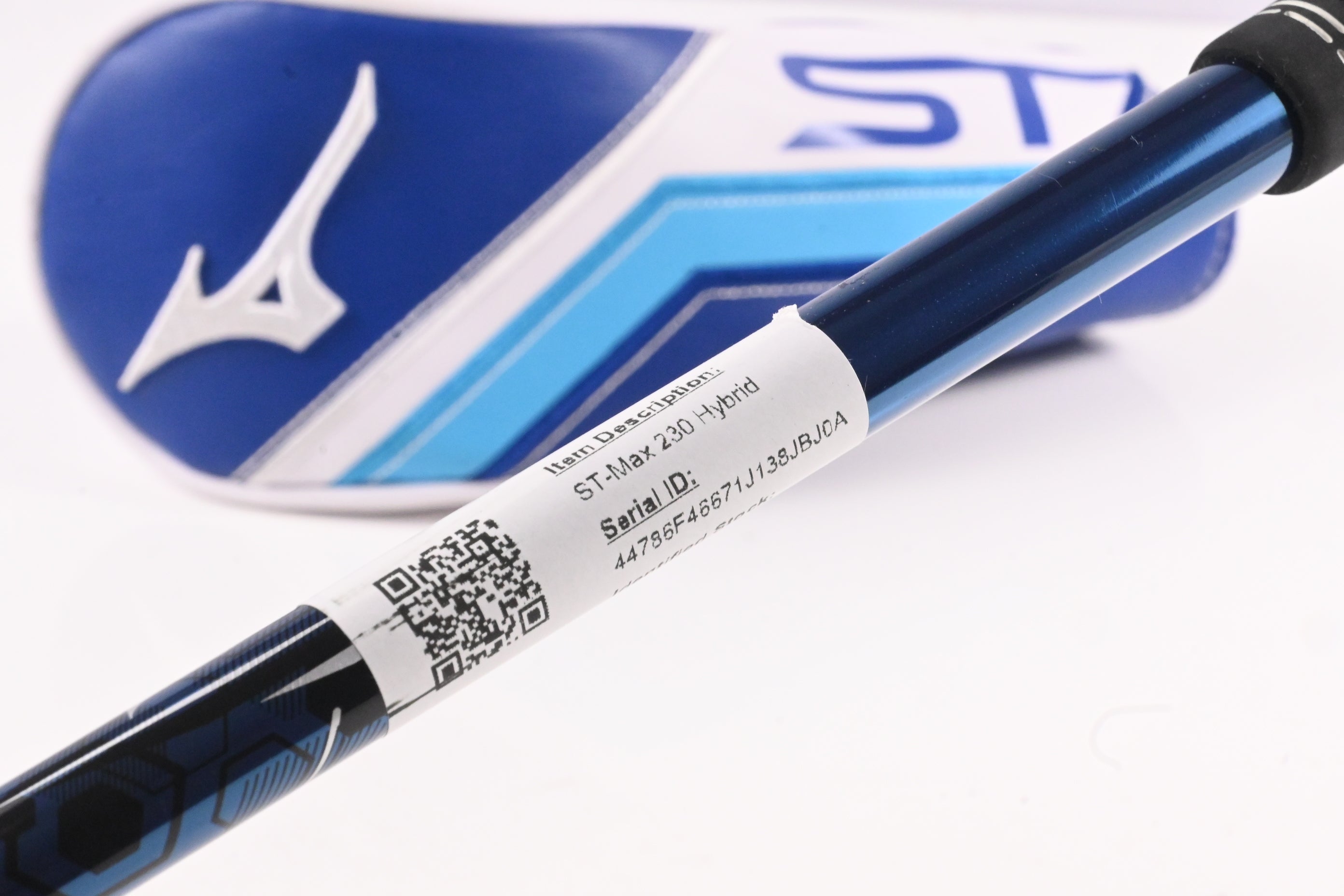 Mizuno ST-Max 230 #3 Hybrid / 19 Degree / Stiff Flex UST LIN-Q Blue 75 Shaft