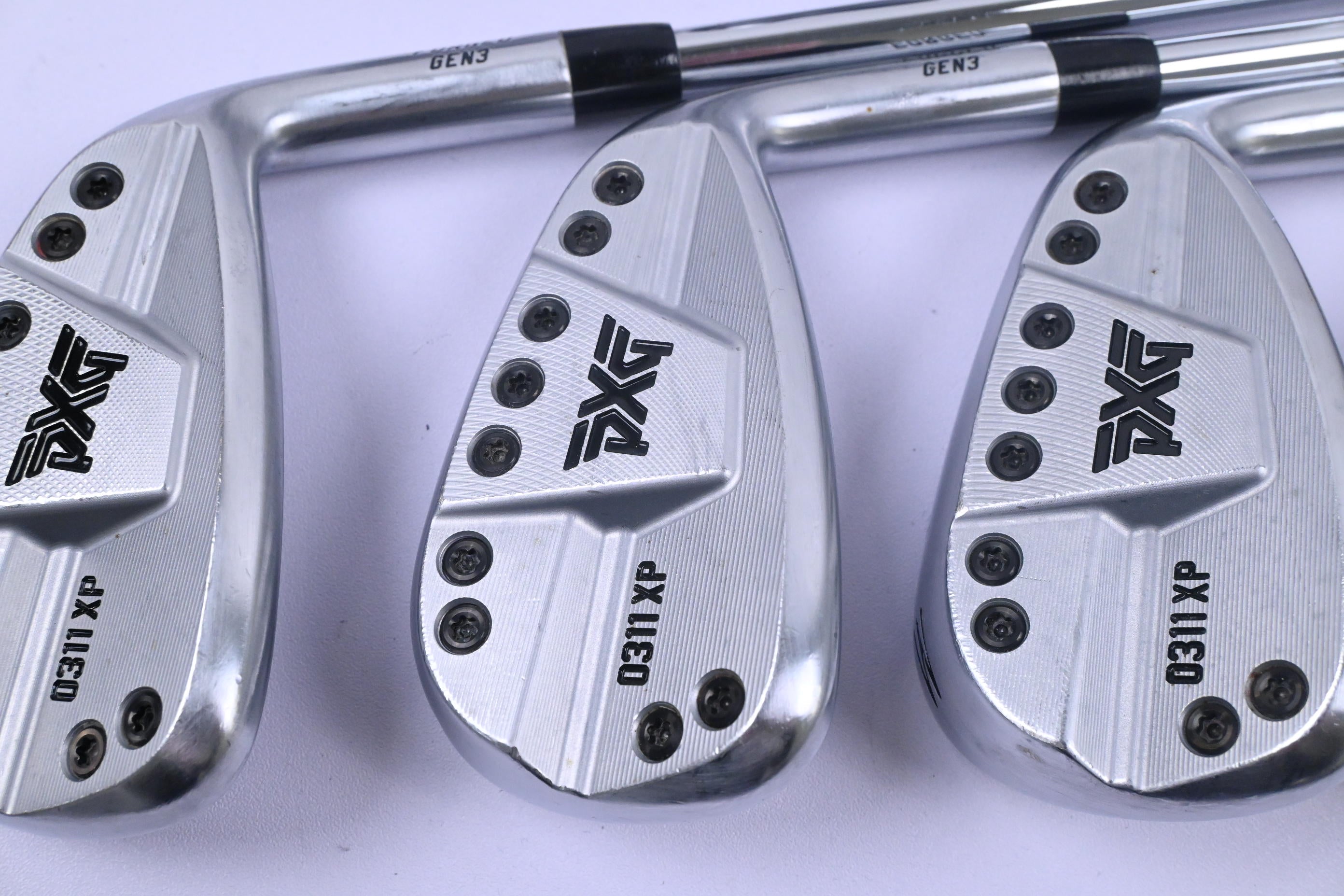 PXG 0311 XP Gen3 Irons / 5-PW+GW / Stiff Flex True Temper Elevate 95 Shafts