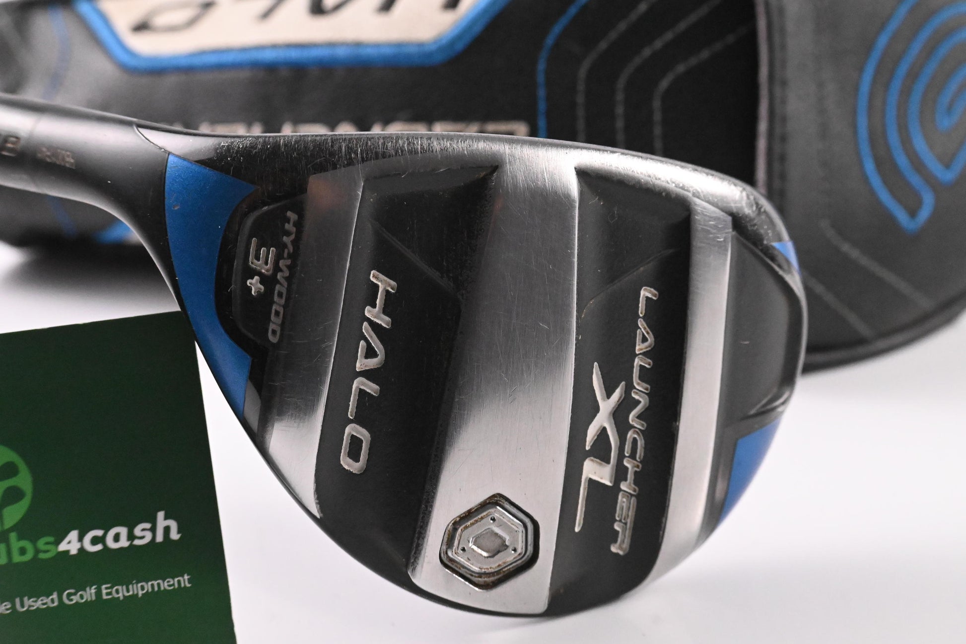 Left Hand Cleveland Halo XL Hy-Wood #3+ Hybrid / 17 Degree / Stiff Flex Cypher