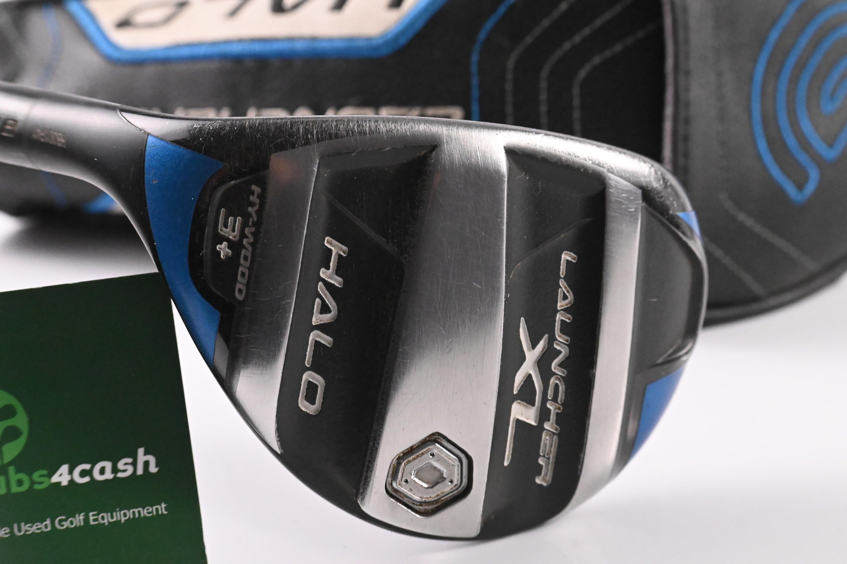 Left Hand Cleveland Halo XL Hy-Wood #3+ Hybrid / 17 Degree / Stiff Flex Cypher