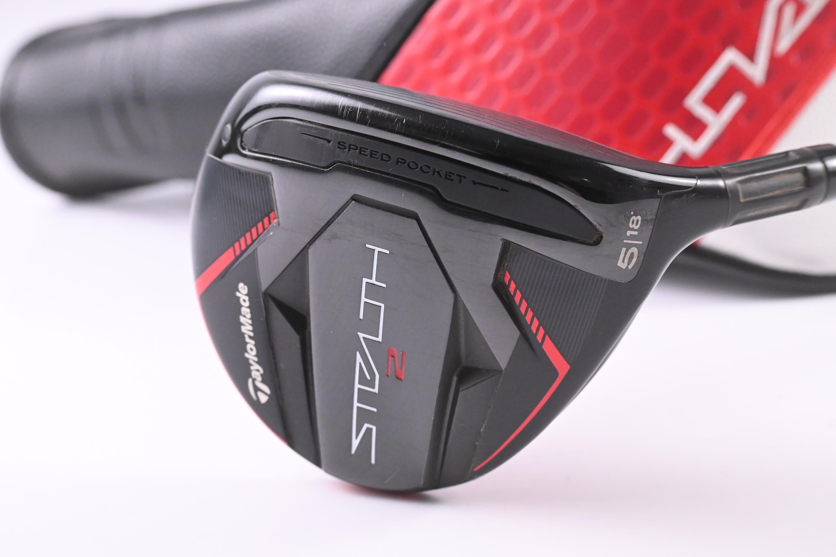 Taylormade Stealth 2 #5 Wood / 18 Degree / Regular Flex Fujikura Ventus TR Red 5