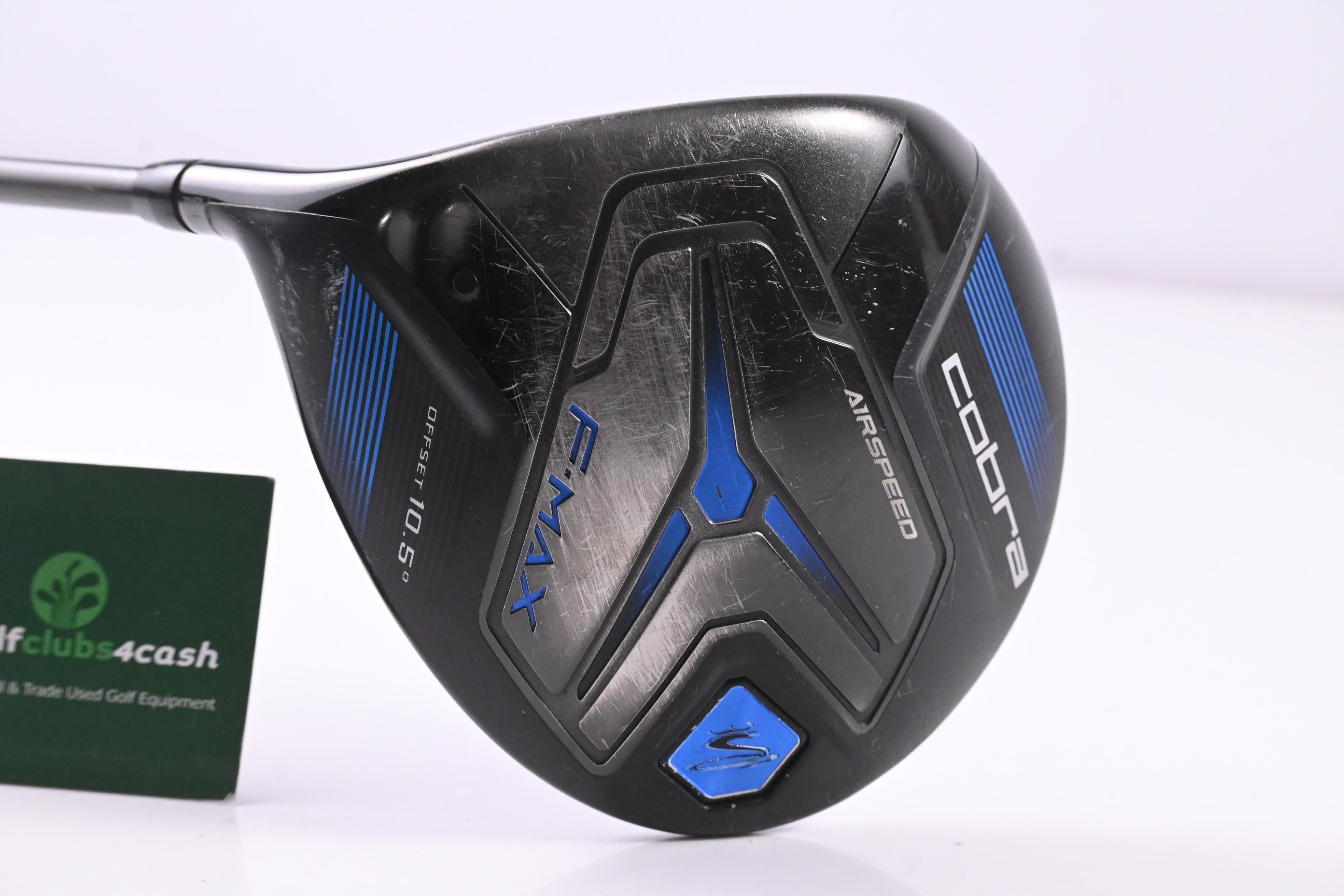 Left Hand Cobra F-MAX Airspeed Offset Driver / 10.5 Degree / Regular Flex Cobra