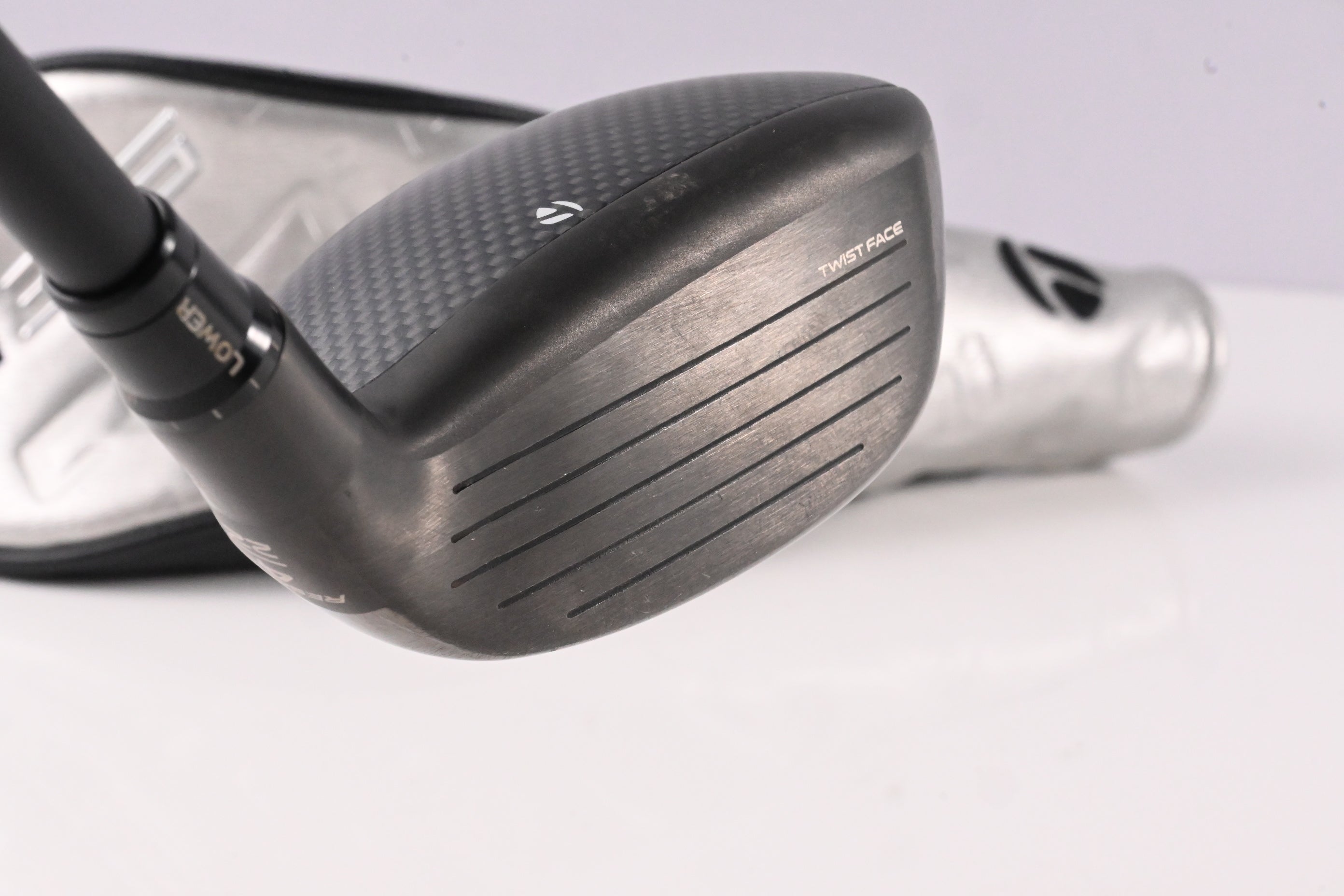 Left Hand Taylormade Qi35 #4 Hybrid / 22 Degree / Regular Flex Ventus Blue 6
