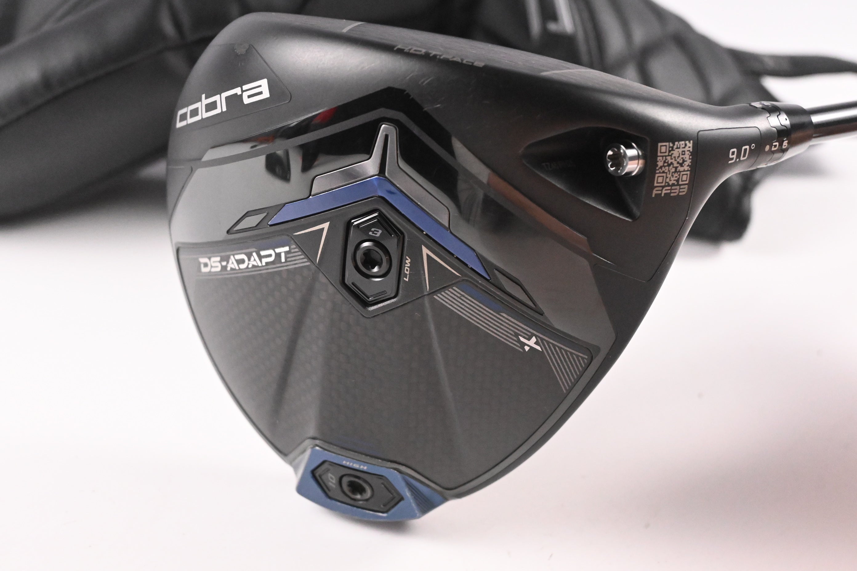 Cobra DS-Adapt X Driver / 9 Degree / Stiff Flex Denali Black 60 Shaft