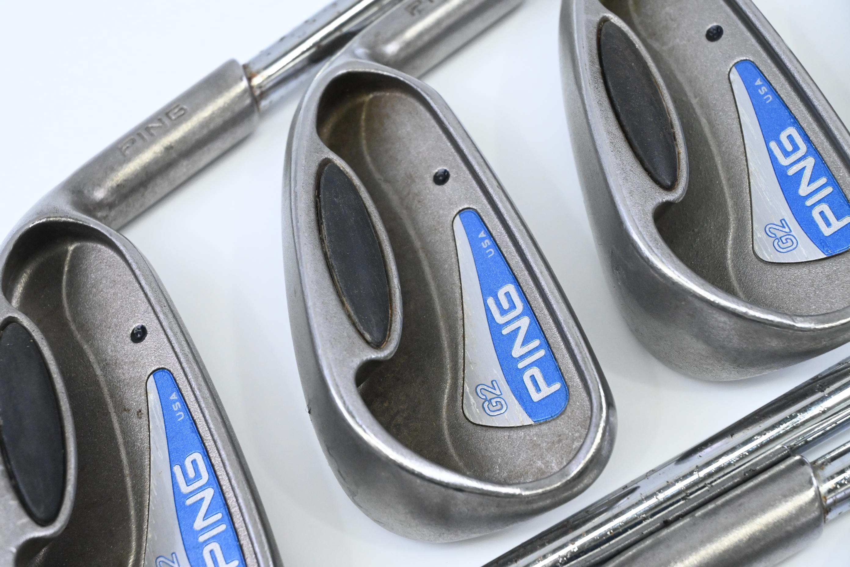 Ping G2 Irons / 3-PW / Black Dot / Regular Flex Ping Steel Shafts