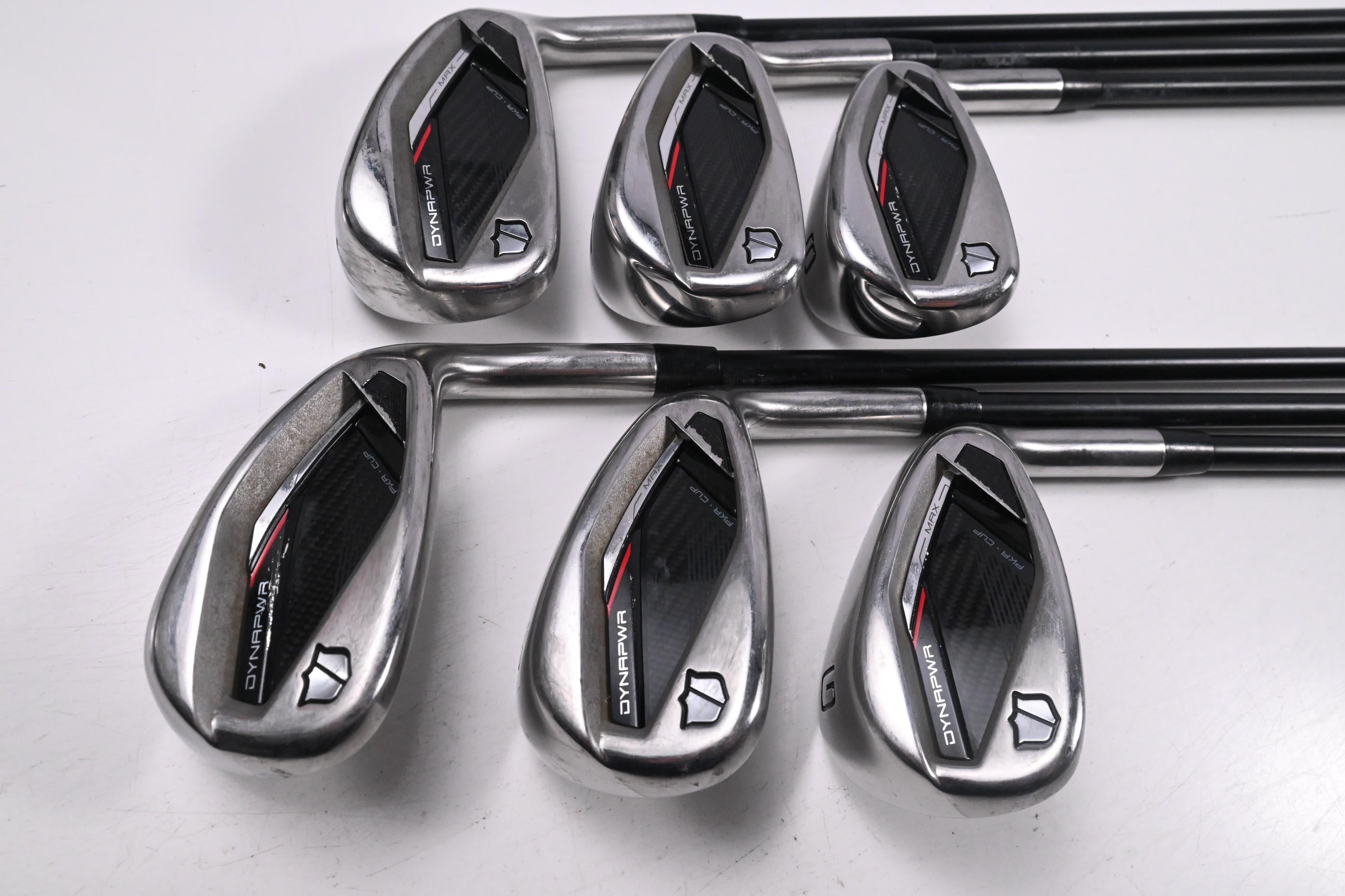 Wilson DYNAPWR Max 2025 Irons / 6-PW+GW / Regular Flex KBS Max 65 Shafts