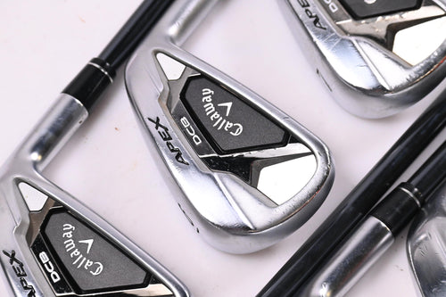 Callaway Apex DCB Irons / 5-PW+GW / Senior Flex UST Recoil Dart 65 Shafts