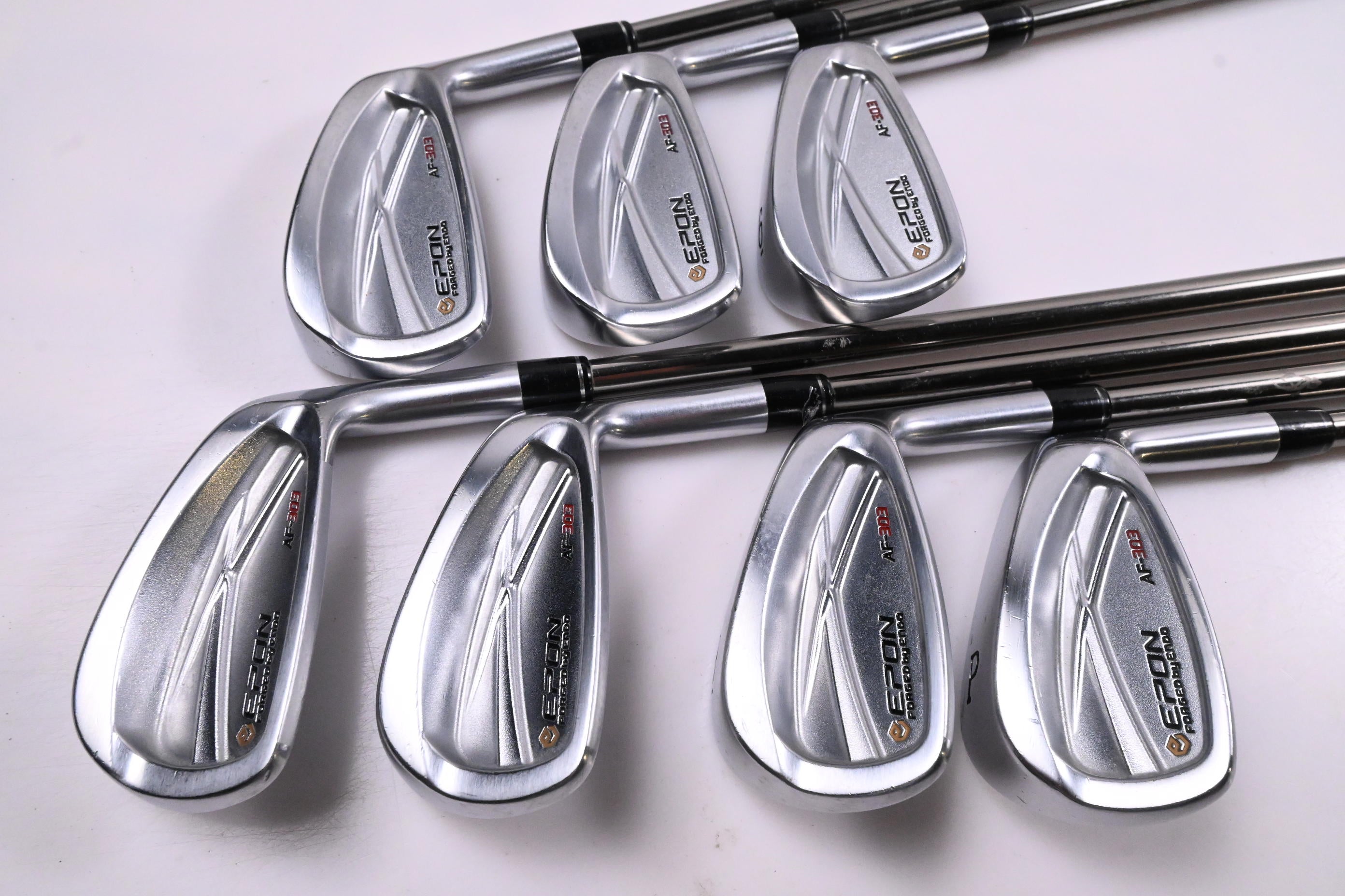 Epon AF-303 Irons / 4-PW / Stiff Flex UST Recoil Prototype 95 Shafts
