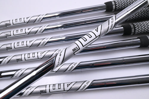 Titleist T100 2021 Irons / 4-PW / Stiff Flex AMT Tour White S300 Shafts