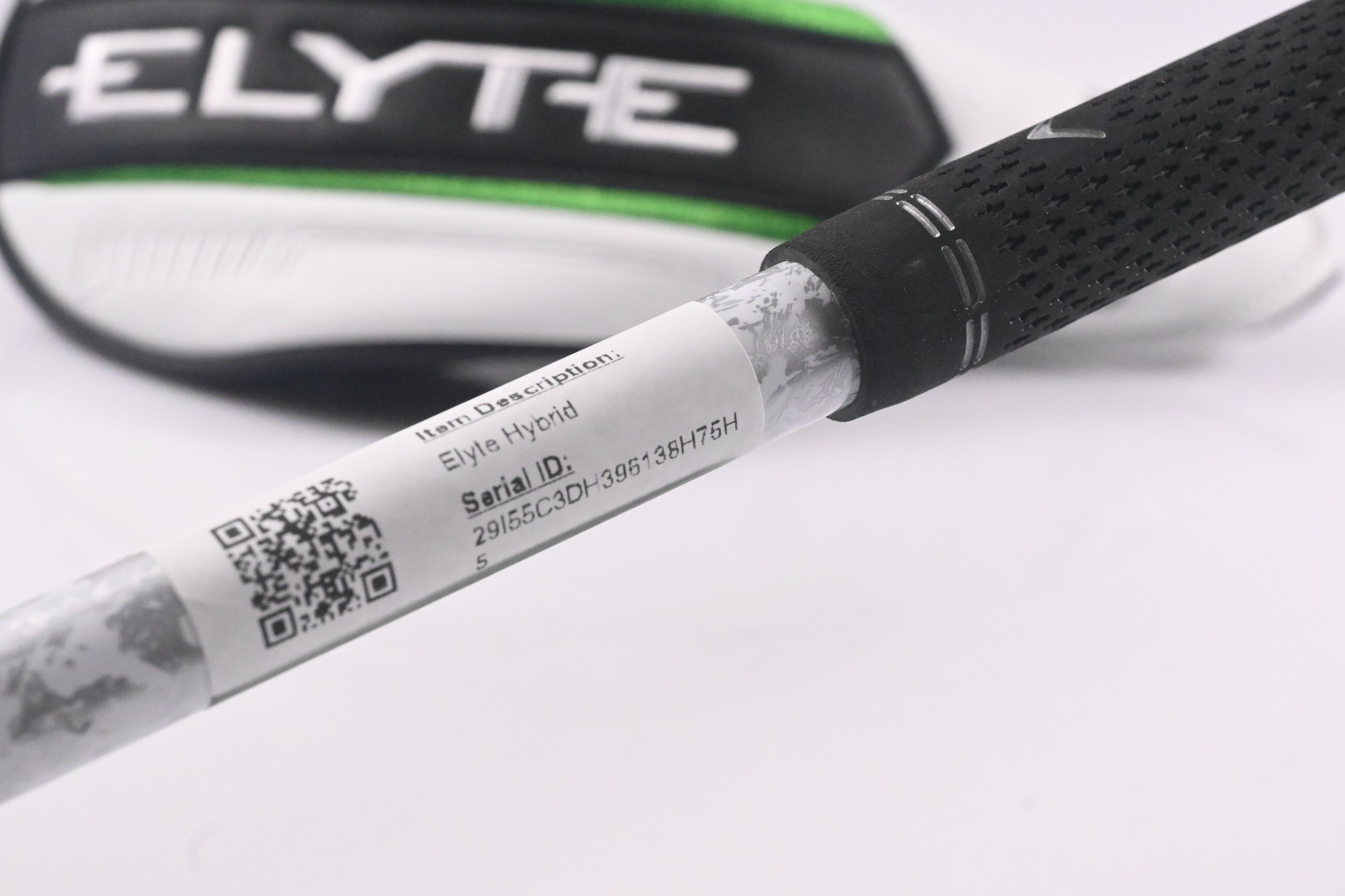 Callaway Elyte #4 Hybrid / 22 Degree / Regular Flex Denali Charcoal 60 Shaft
