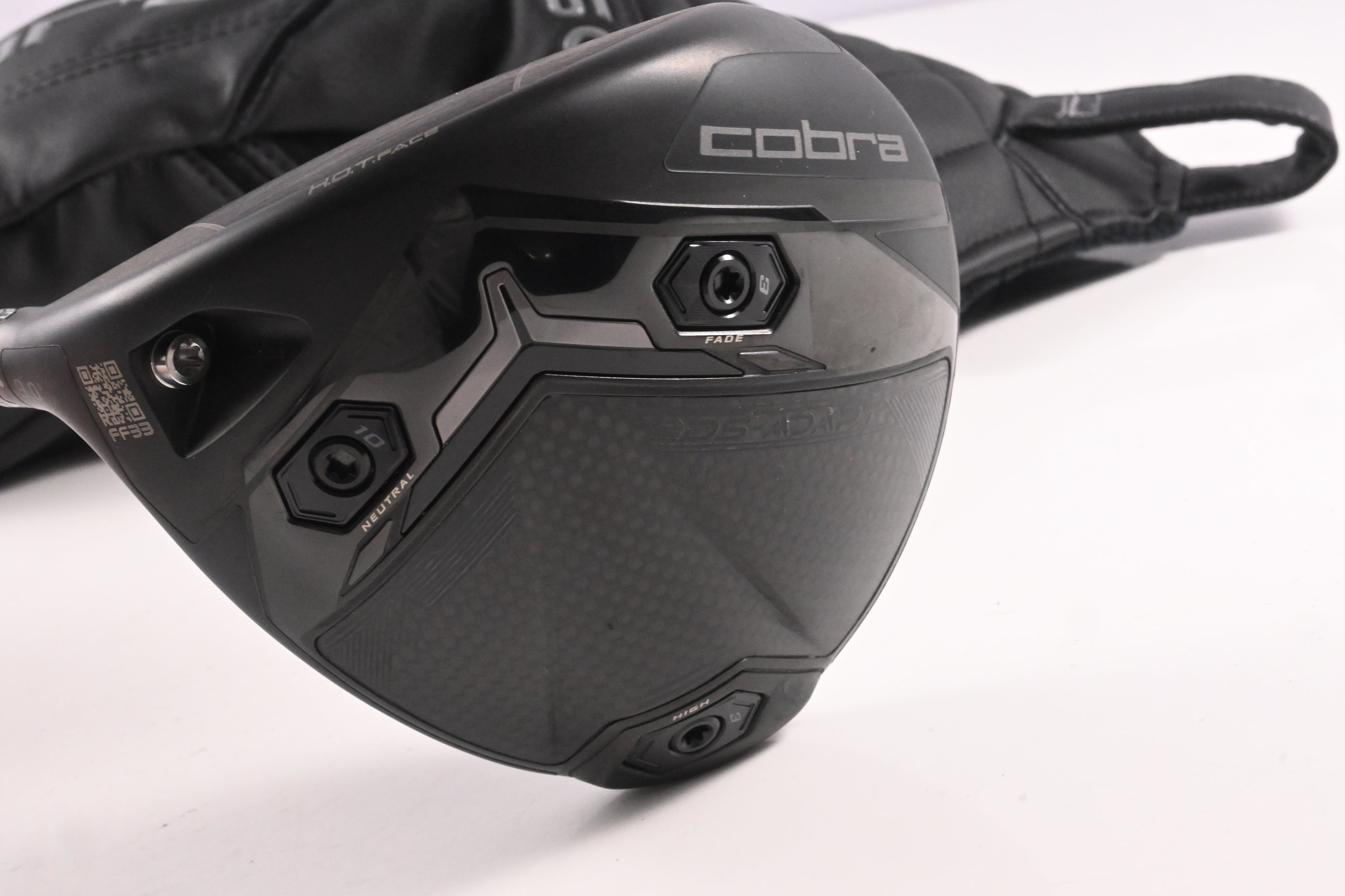 Left Hand Cobra DS-Adapt LS Driver / 9 Degree / X-Flex Denali Black 70 Shaft