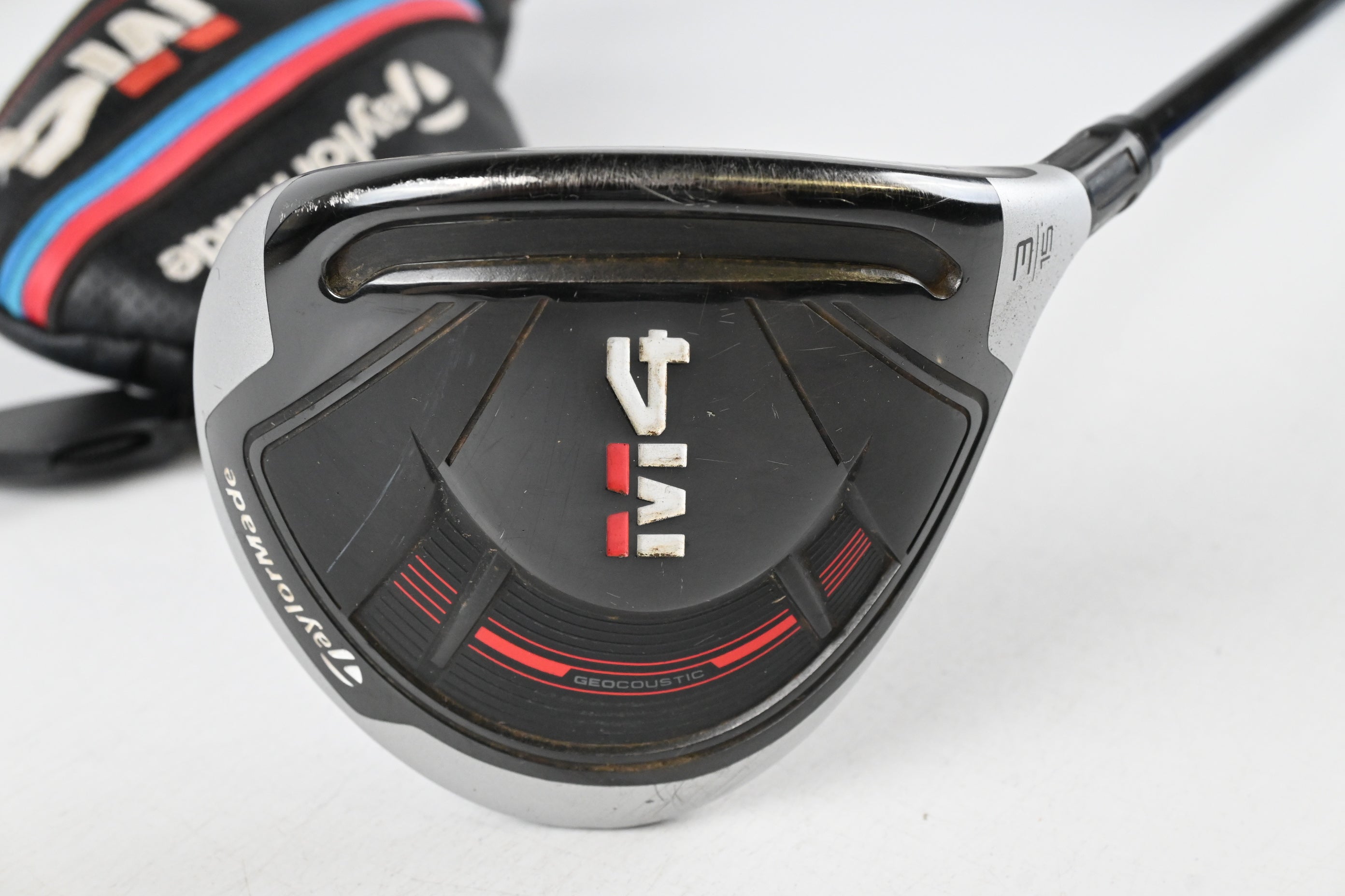 Taylormade M4 #3 Wood / 15 Degree / Stiff Flex Fujikura Atmos Red 6