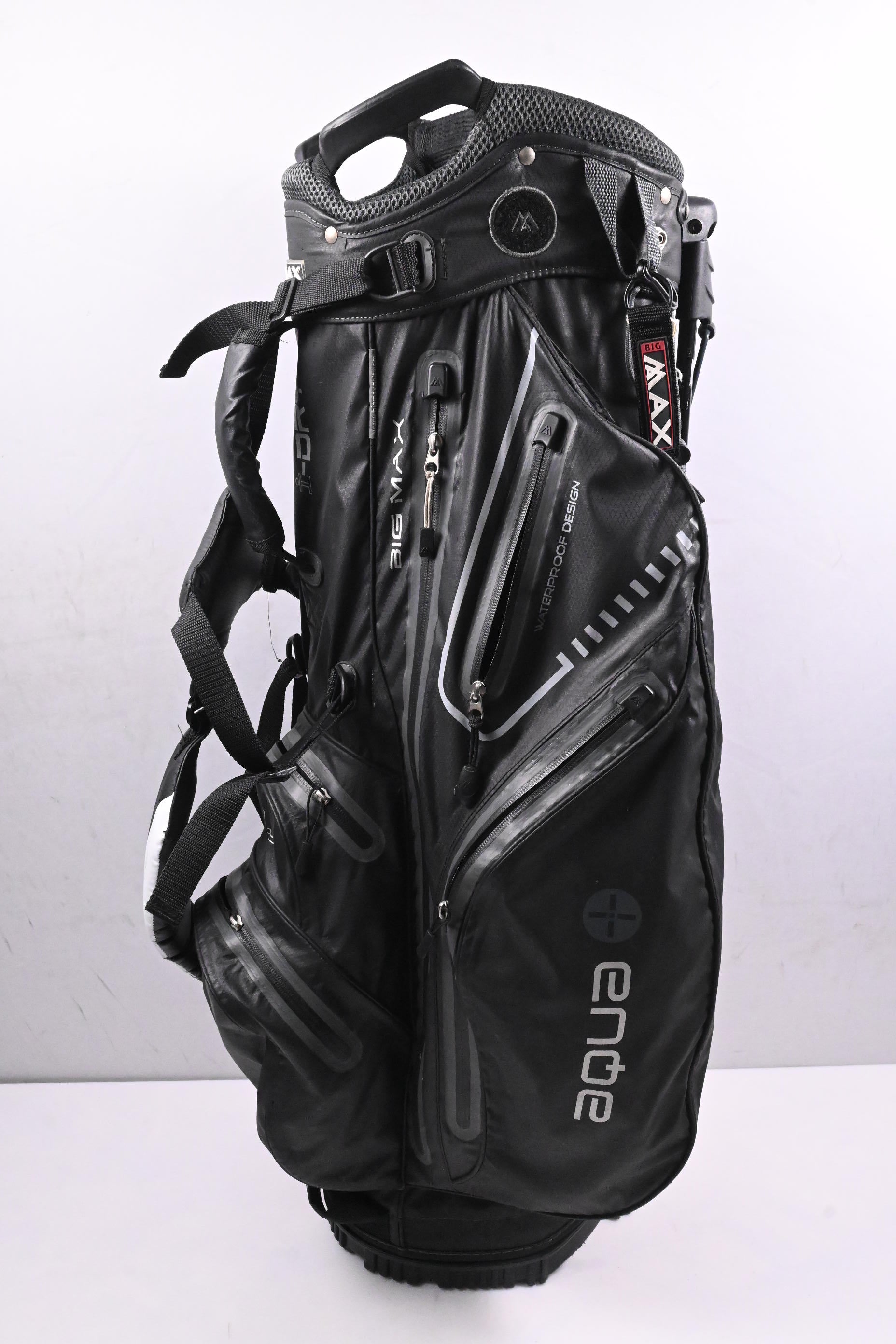 Big Max Aqua + Stand Bag / 4-Way Divider / Black
