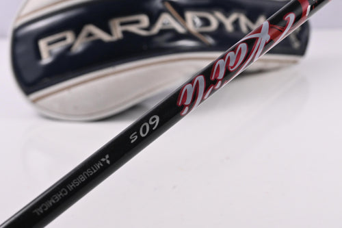 Callaway Paradym Triple Diamond Driver / 9 Degree / Stiff Flex Kai`li Red 60 Shaft