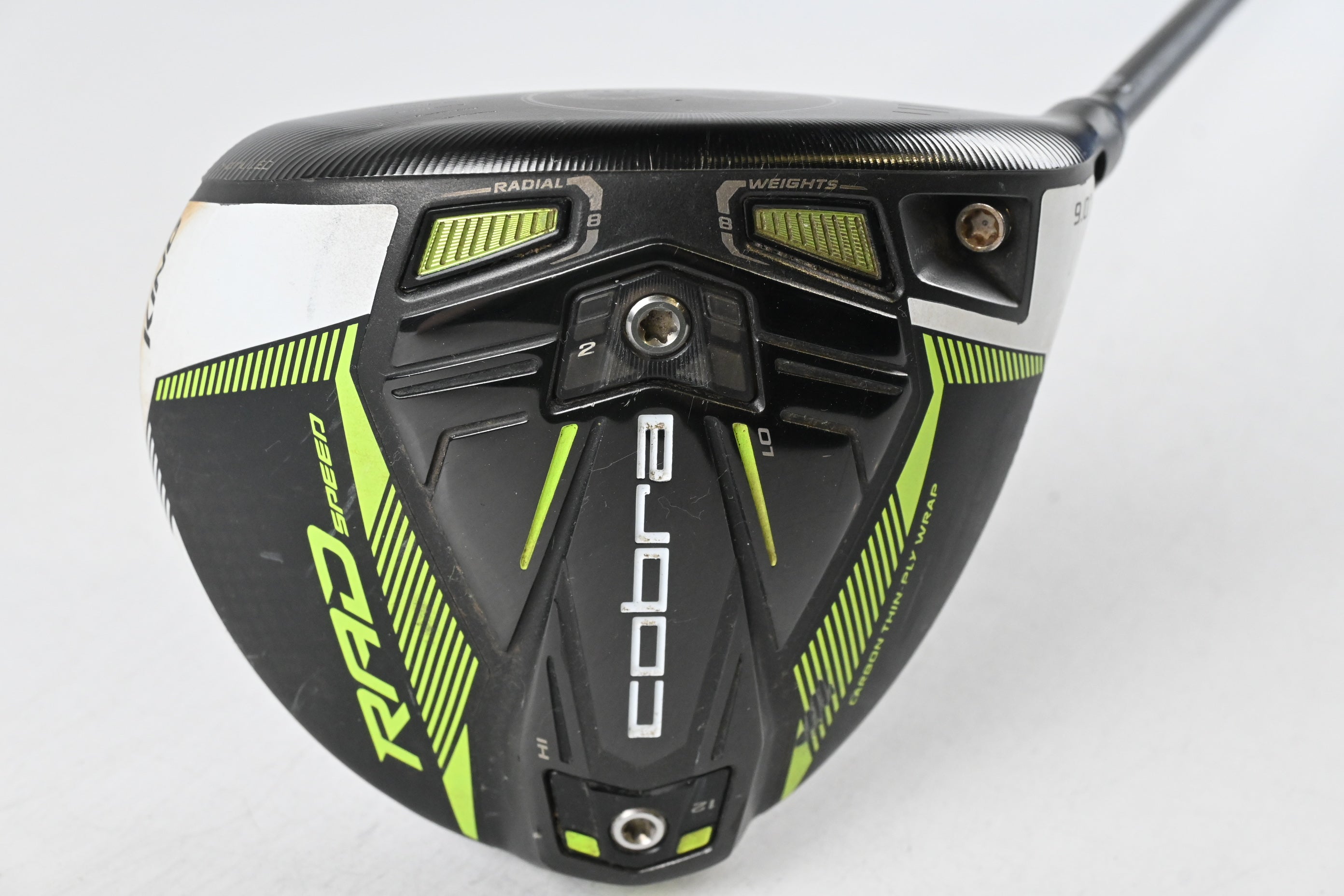 Cobra King Radspeed Driver / 9 Degree / Stiff Flex Fujikura Motore F1 6 Shaft