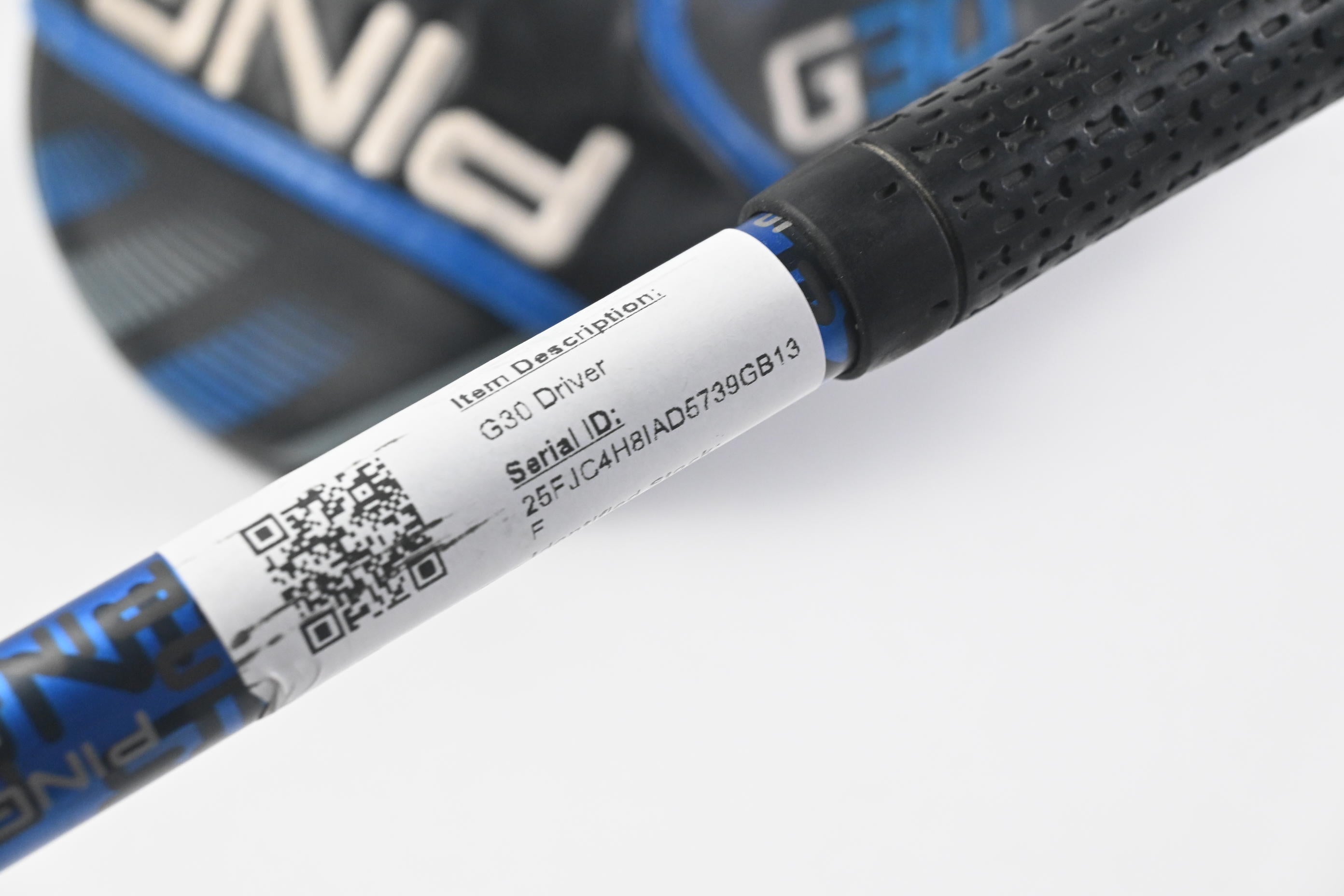 Ping G30 Driver / 10 Degree / Stiff Flex Ping TFC 149 Shaft