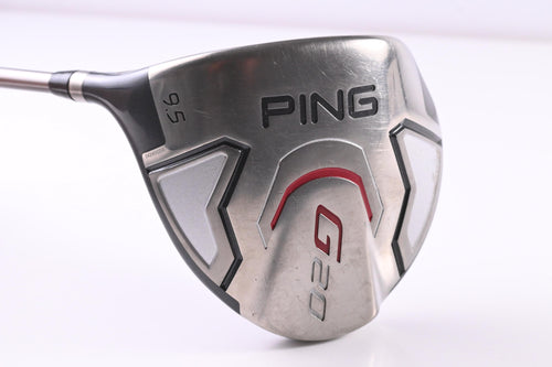 Left Hand Ping G20 Driver / 9.5 Degree / Stiff Flex Ping TFC 169 Shaft