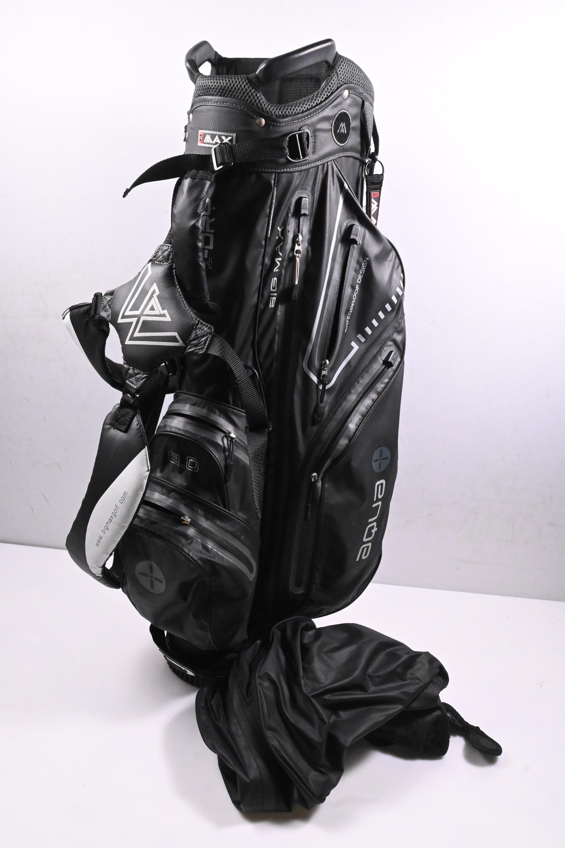 Big Max Aqua + Stand Bag / 4-Way Divider / Black