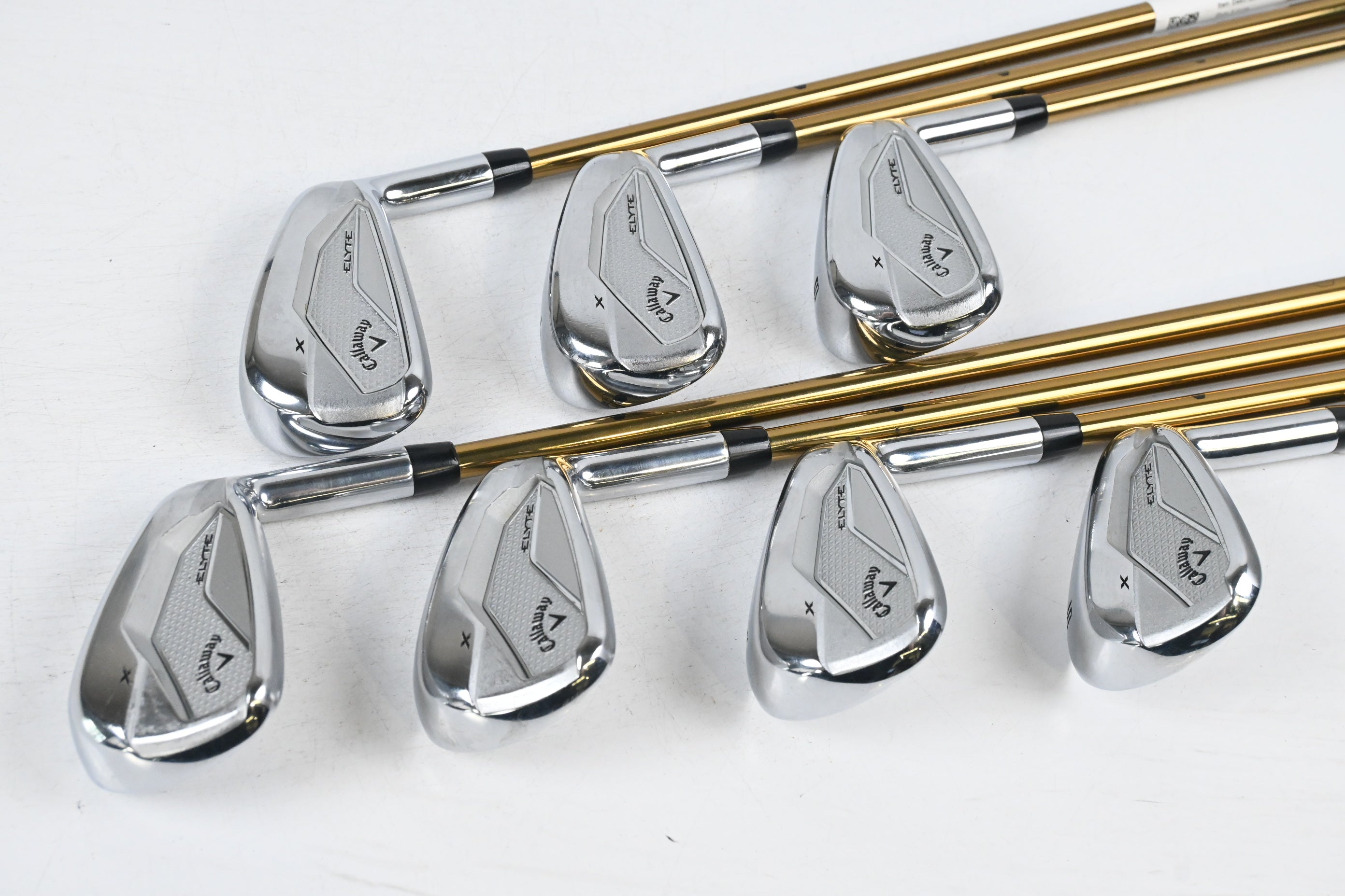 Callaway Elyte X Irons / 6-PW+GW+SW / Senior Flex UST Mamiya ATVS Shafts