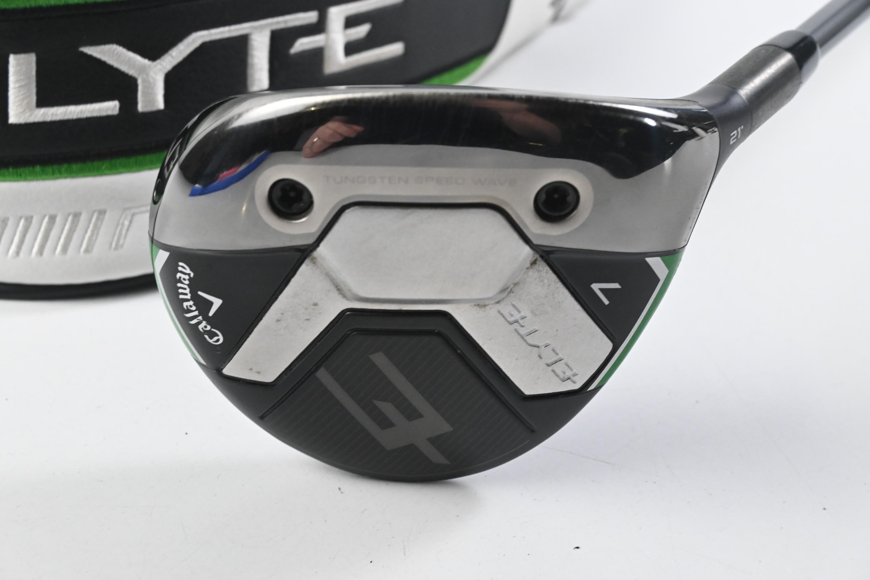 Callaway Elyte #7 Wood / 21 Degree / Stiff Flex Denali Charcoal 60 Shaft