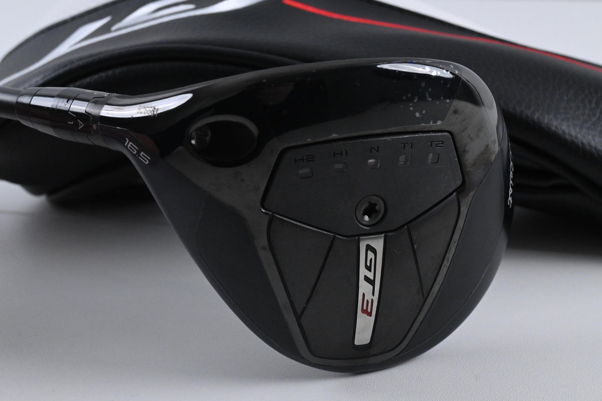 Left Hand Titleist GT3 #3 Wood / 16.5 Degree / X-Flex Tensei 1K Black 75 Shaft