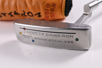 Scotty Cameron Studio Stainless Newport Beach Putter / 33 Inch