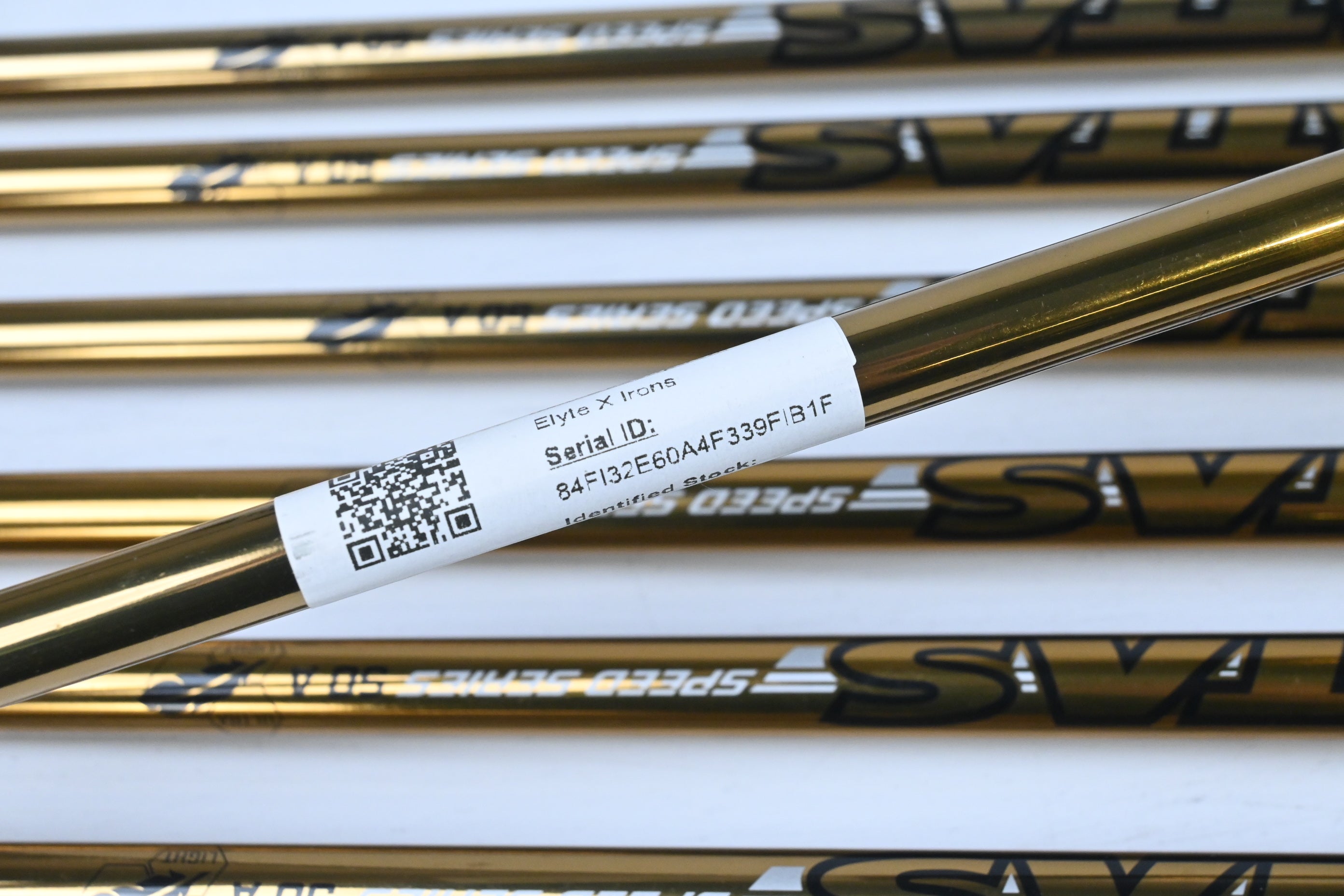 Callaway Elyte X Irons / 6-PW+GW+SW / Senior Flex UST Mamiya ATVS Shafts