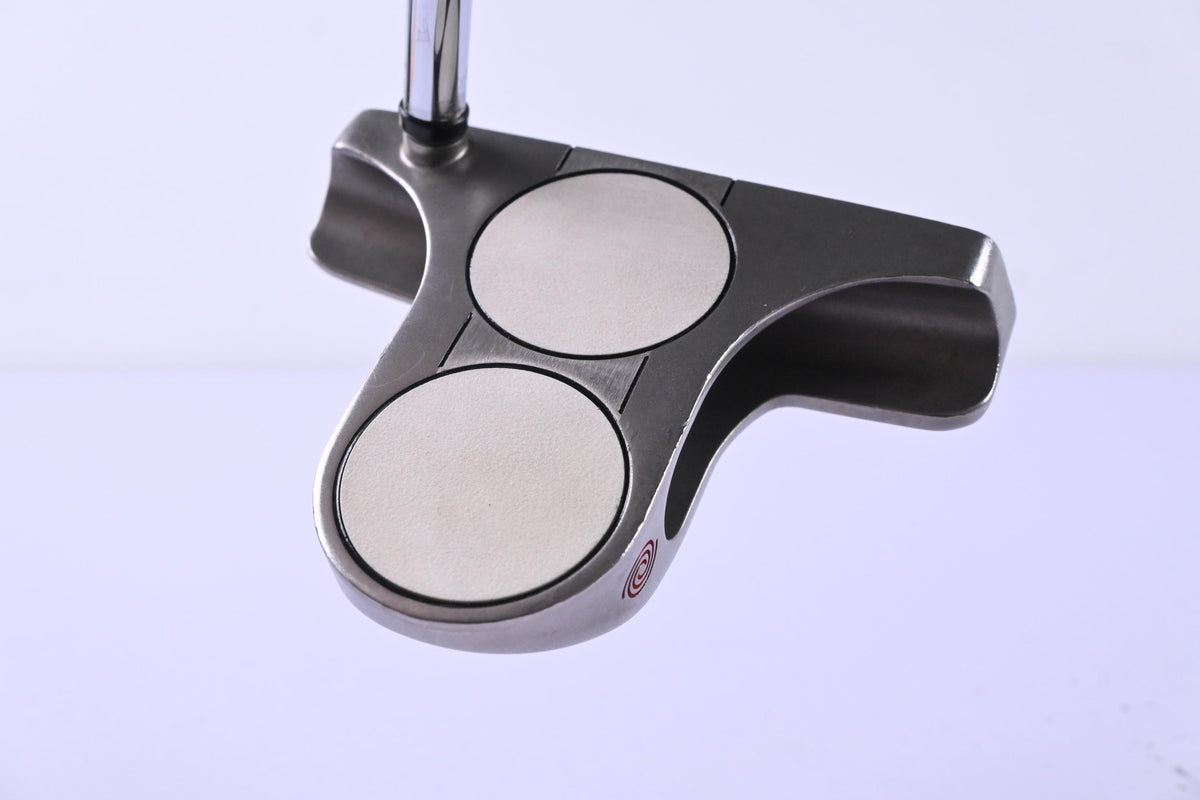 Odyssey White Steel 2 Ball Blade Putter / 35 Inch