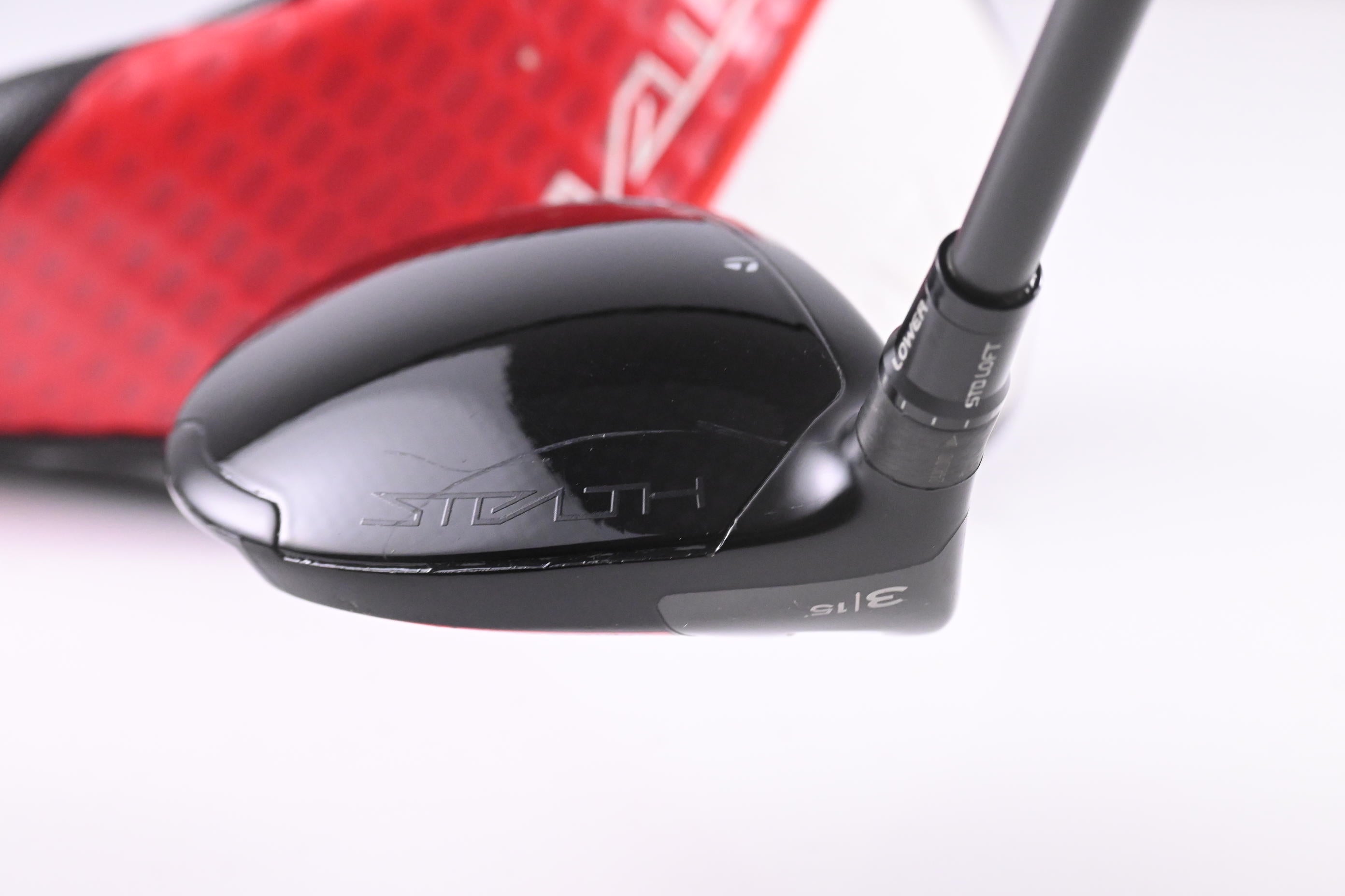 Left Hand Taylormade Stealth 2 Plus #3 Wood / 15 Degree / X-Flex Fujikura XLR8