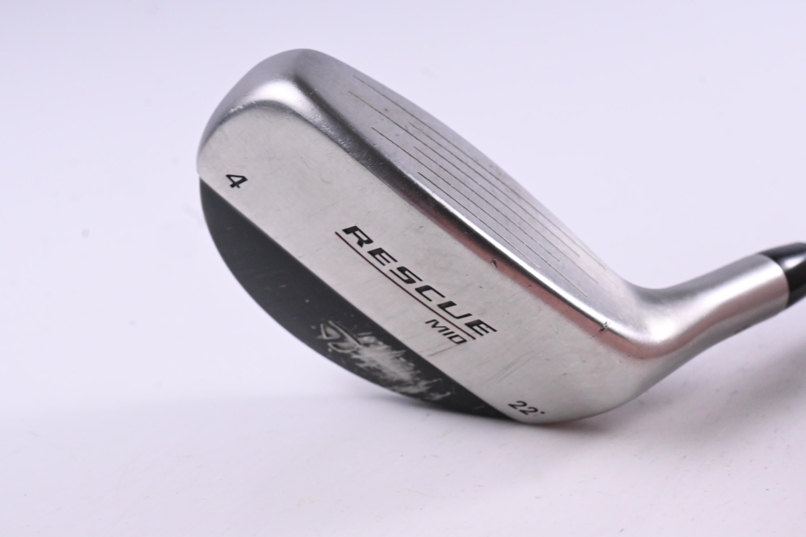 Taylormade Rescue Mid #4 Hybrid / 22 Degree / Stiff Flex Taylormade Light Metal