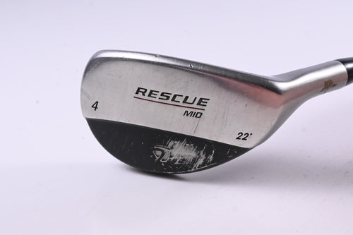 Taylormade Rescue Mid #4 Hybrid / 22 Degree / Stiff Flex Taylormade Light Metal