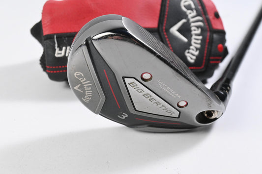 Callaway Big Bertha 2023 #3 Hybrid / 18 Degree / Stiff Flex UST Mamiya Recoil
