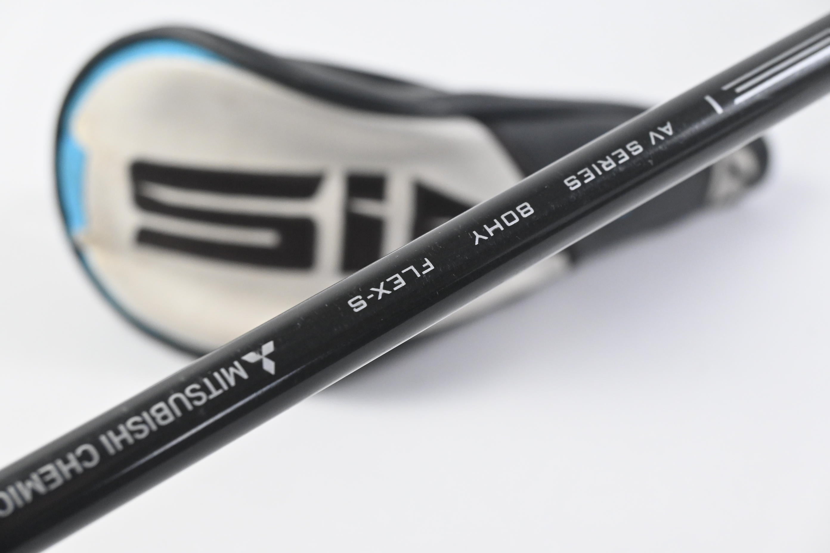 Taylormade SIM2 #2 Hybrid / 17 Degree / Stiff Flex Tensei AV Raw Blue 80 Shaft