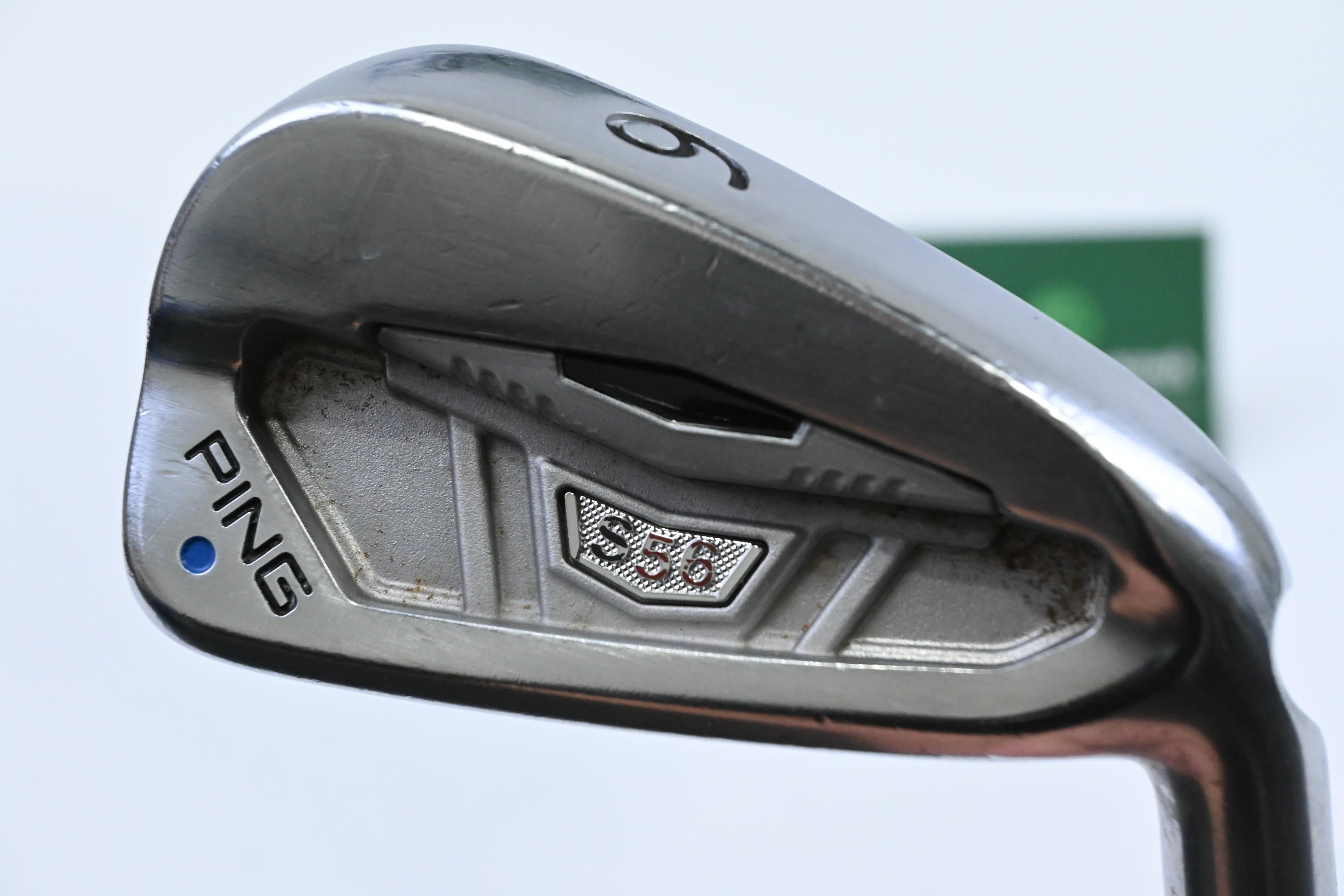 Ping S56 #6 Iron / Blue Dot / Stiff Flex Dynamic Gold SL S300 Shaft