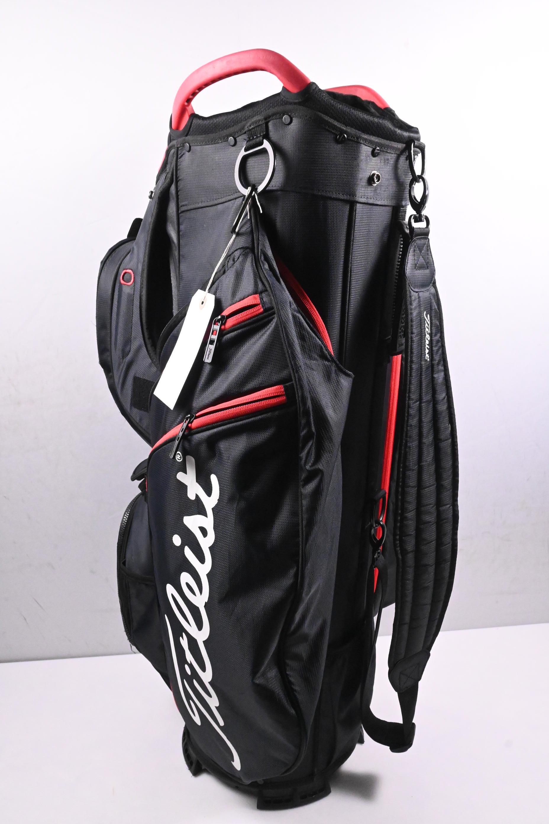 Titleist Cart 15 Cart Bag / 15-Way Divider / Black, Red