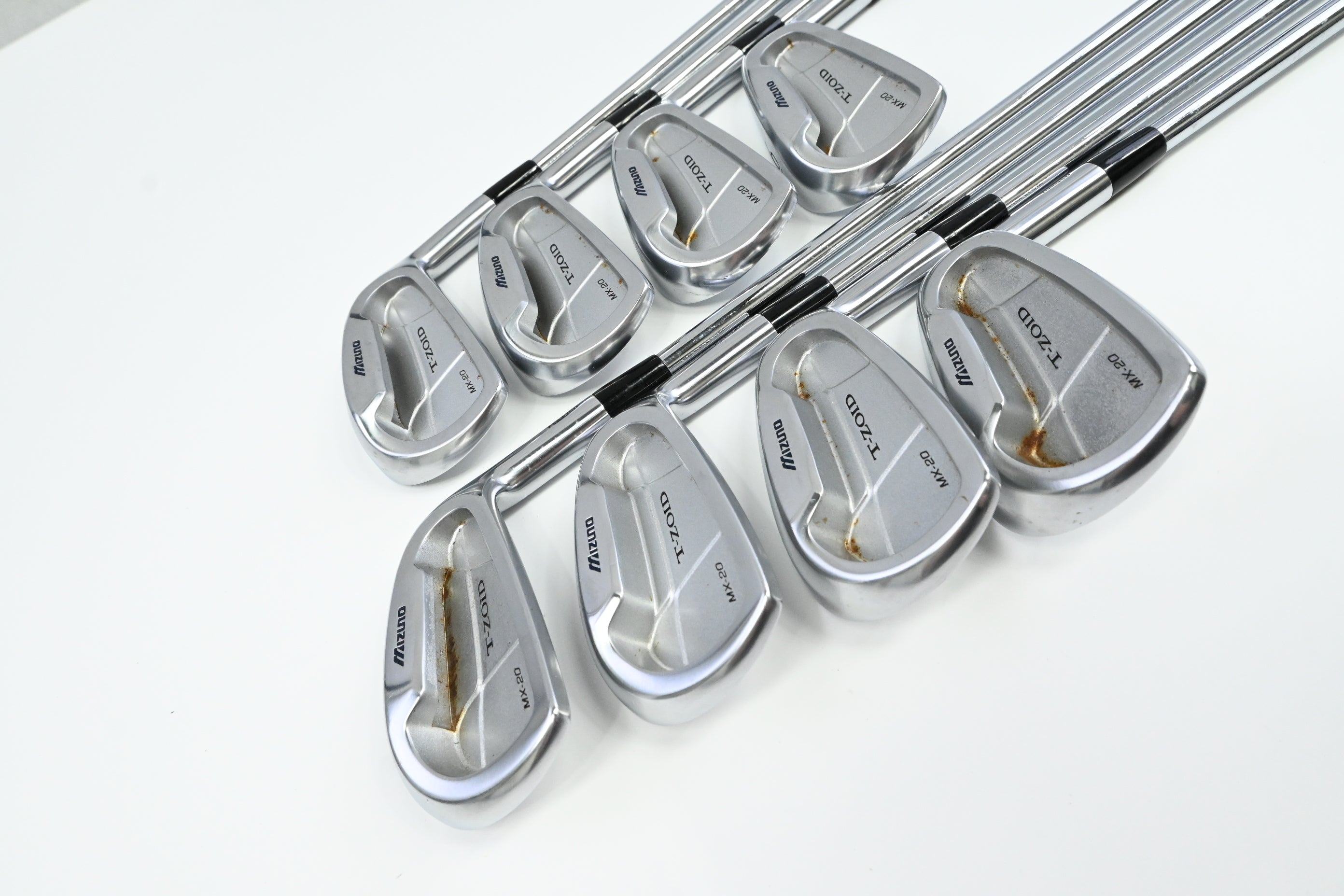 Mizuno MX-20 Irons / 3-PW / Regular Flex Dynamic Gold Lite R300 Shafts