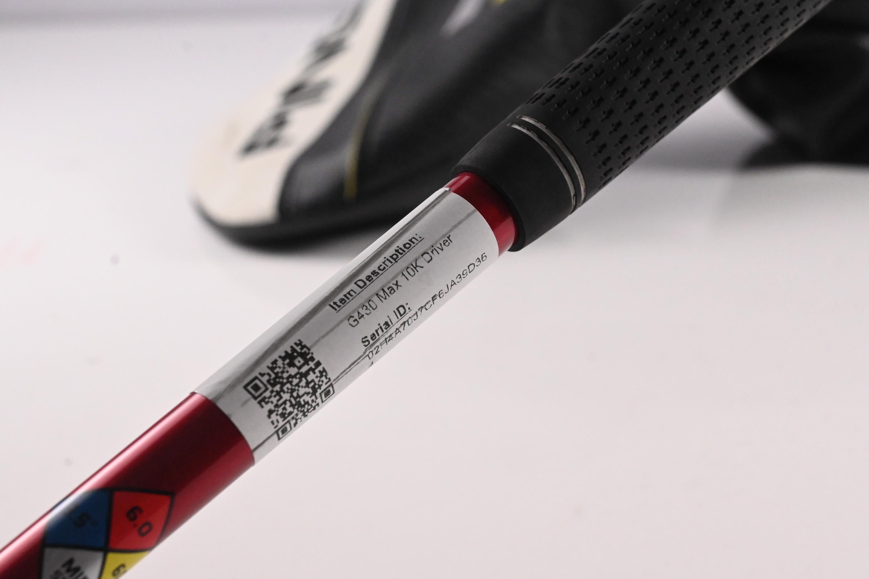 Ping G430 Max 10K Driver / 10.5 Degree / Stiff Flex HZRDUS RDX Smoke Red 60