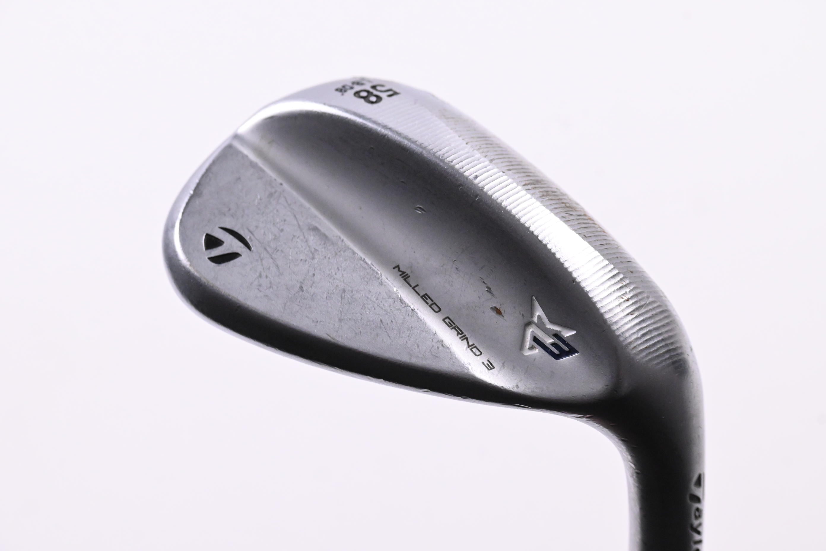 Taylormade Milled Grind 3 Chrome Lob Wedge / 58 Degree / X-Flex Dynamic Gold X100