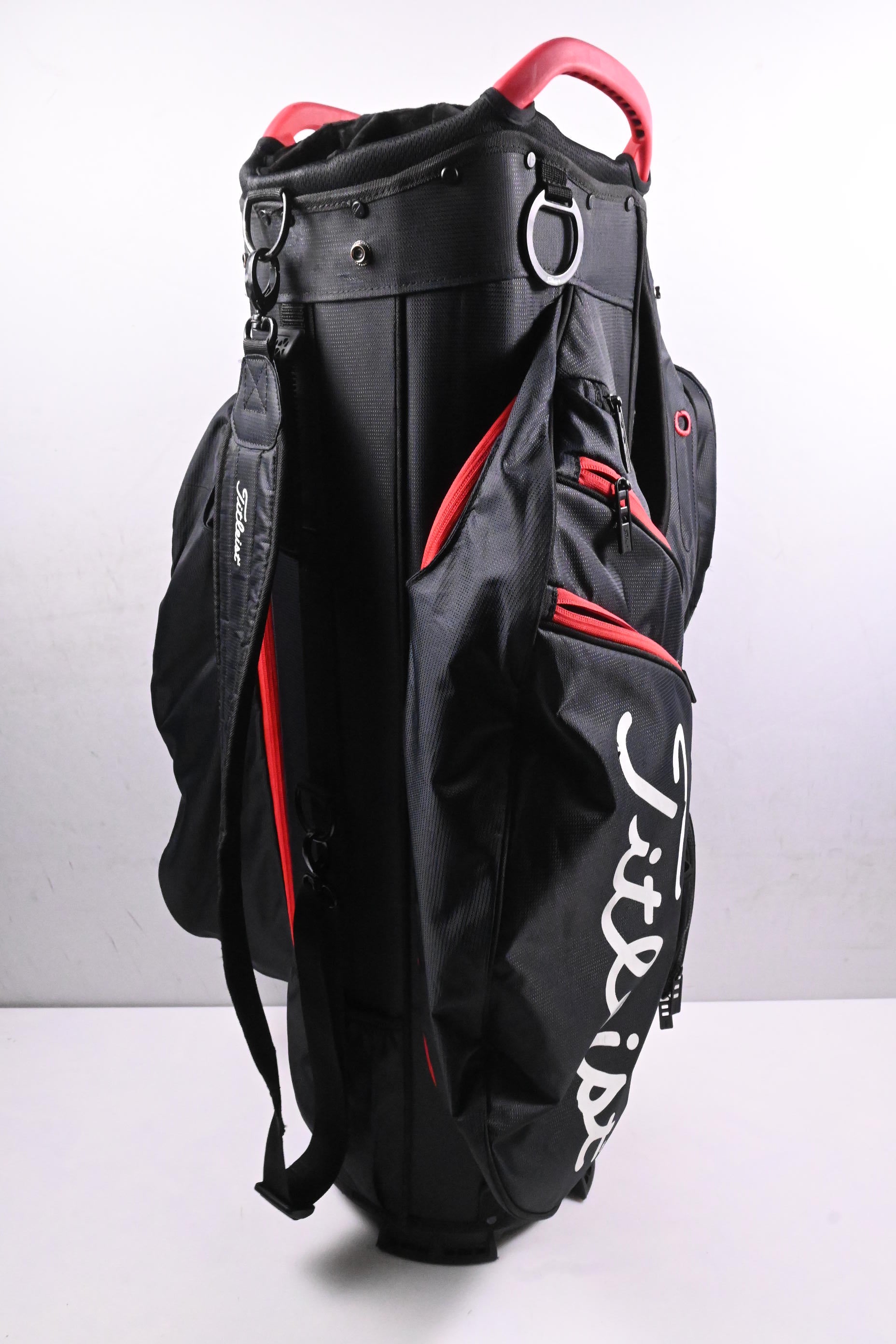 Titleist Cart 15 Cart Bag / 15-Way Divider / Black, Red