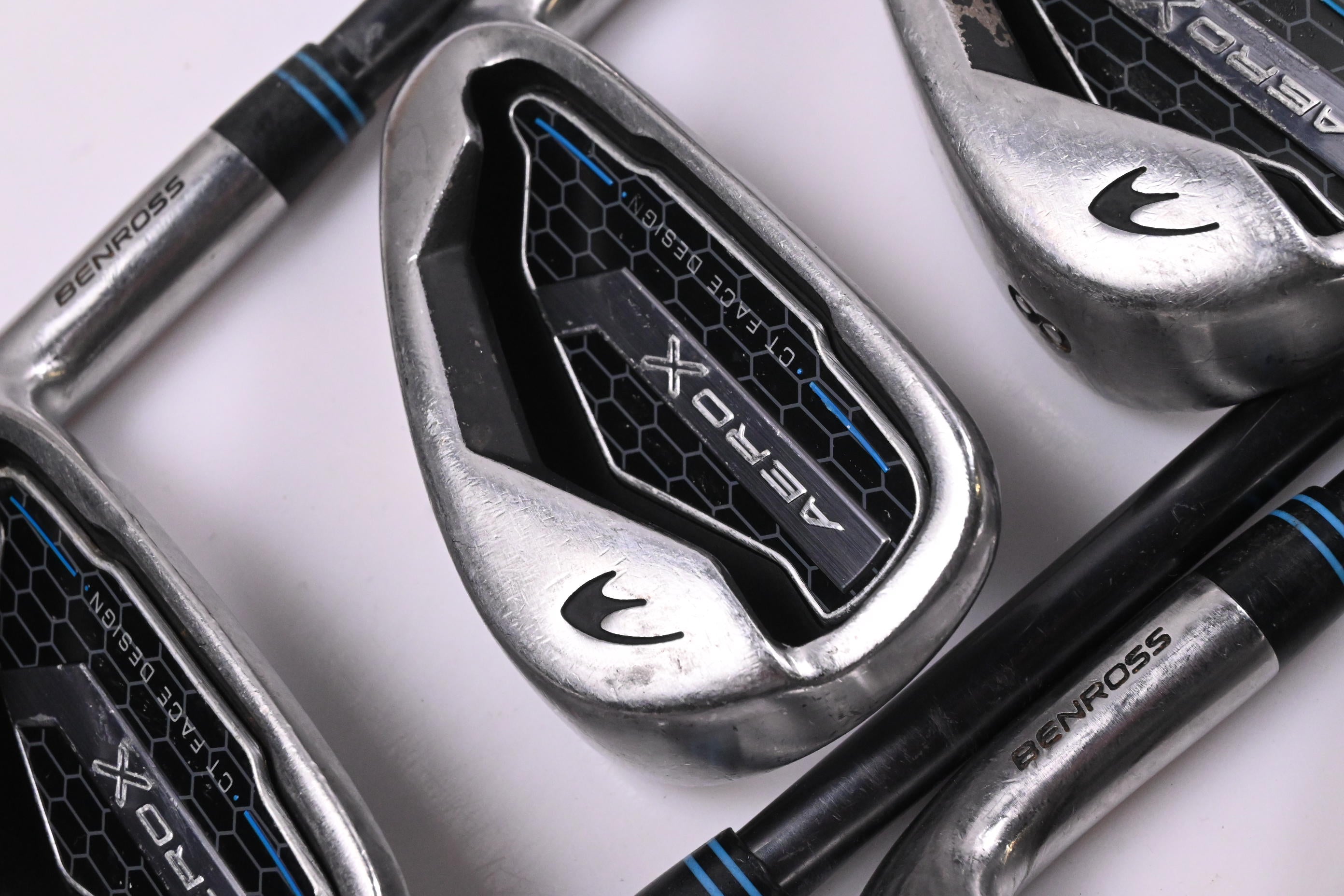Benross Aero X Irons / 6-PW+SW / Senior Flex Fujikura Vista Pro 50 Shafts
