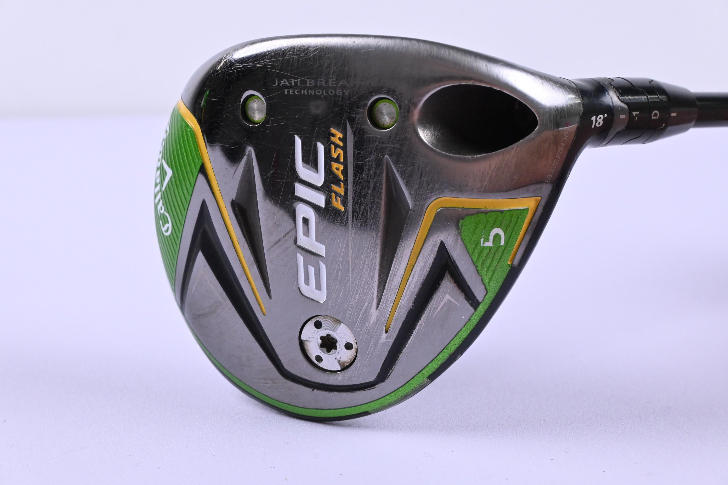Callaway Epic Flash #5 Wood / 18 Degree / Regular Flex Tensei AV Blue 75 Shaft